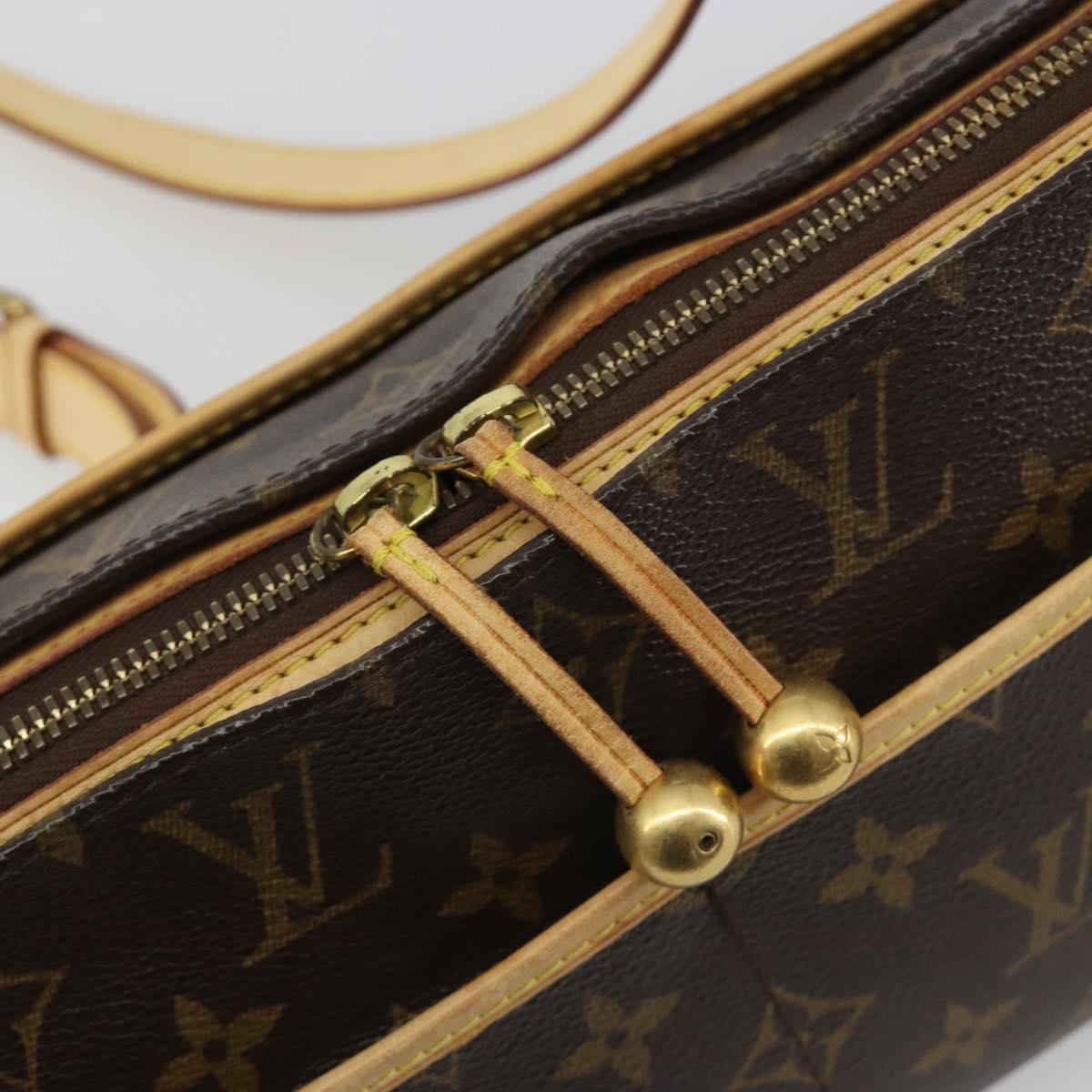 LOUIS VUITTON Monogram Popincourt Long Shoulder Bag M40008 LV Auth ar13999