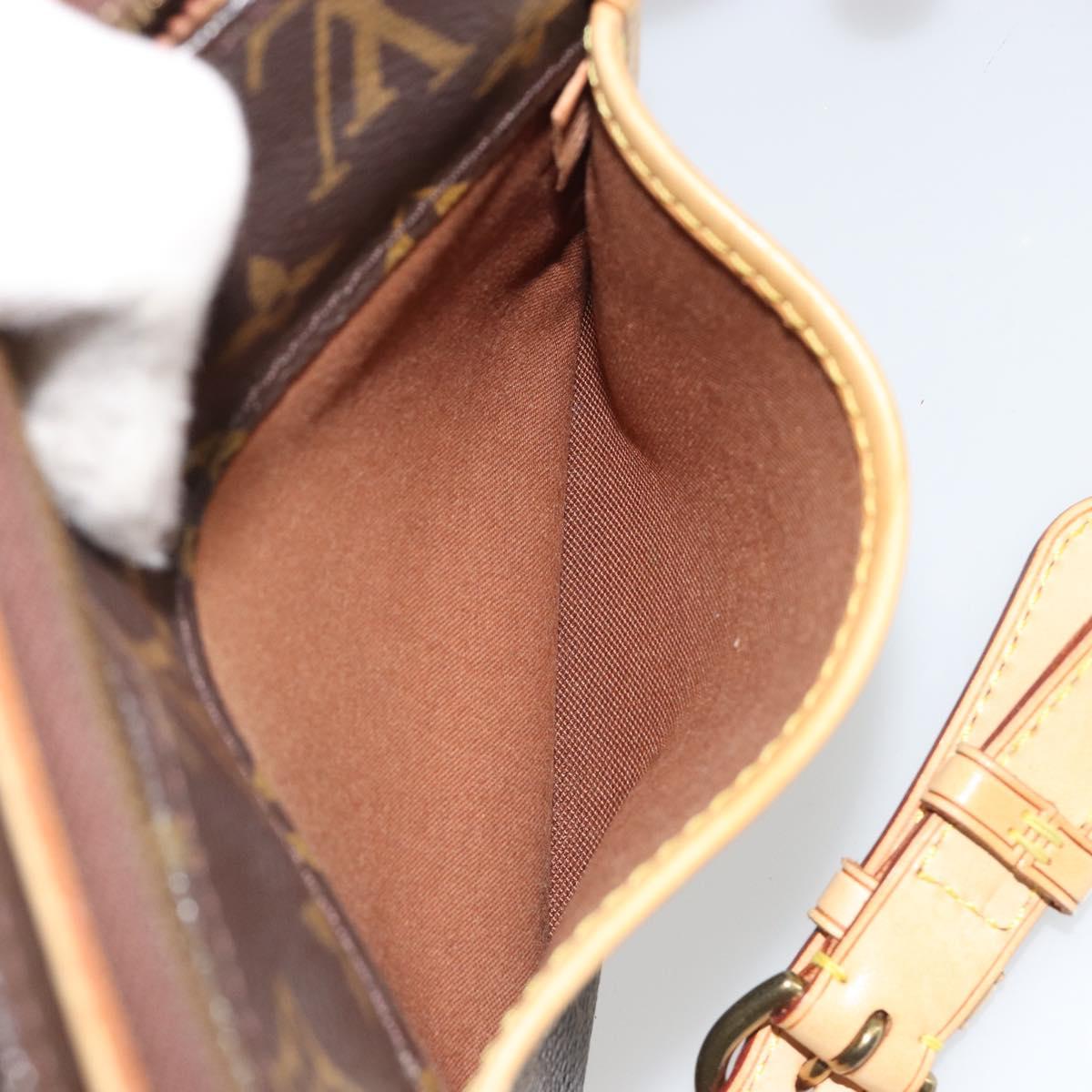 LOUIS VUITTON Monogram Popincourt Long Shoulder Bag M40008 LV Auth ar13999