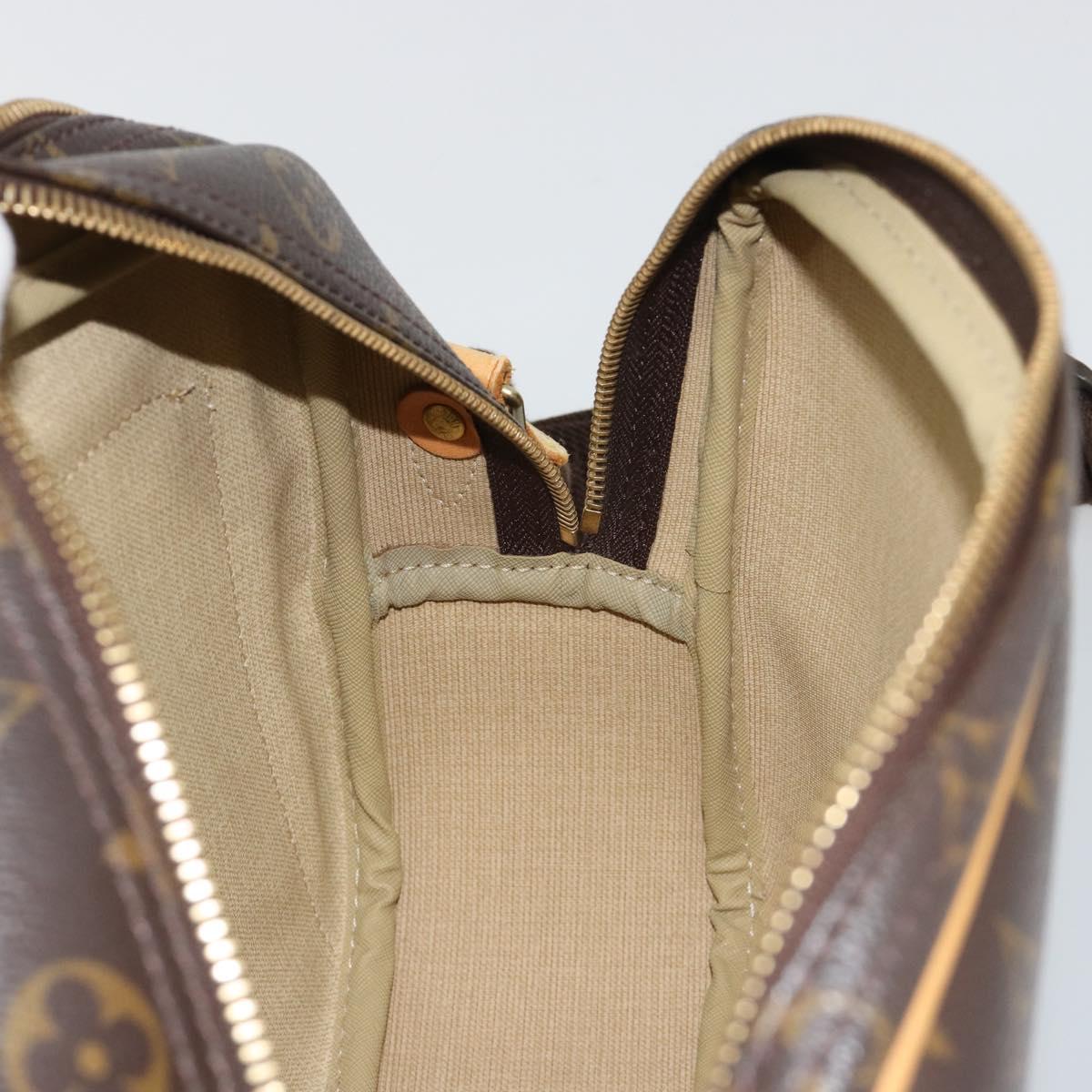 LOUIS VUITTON Monogram Reporter PM Shoulder Bag M45254 LV Auth ar14000