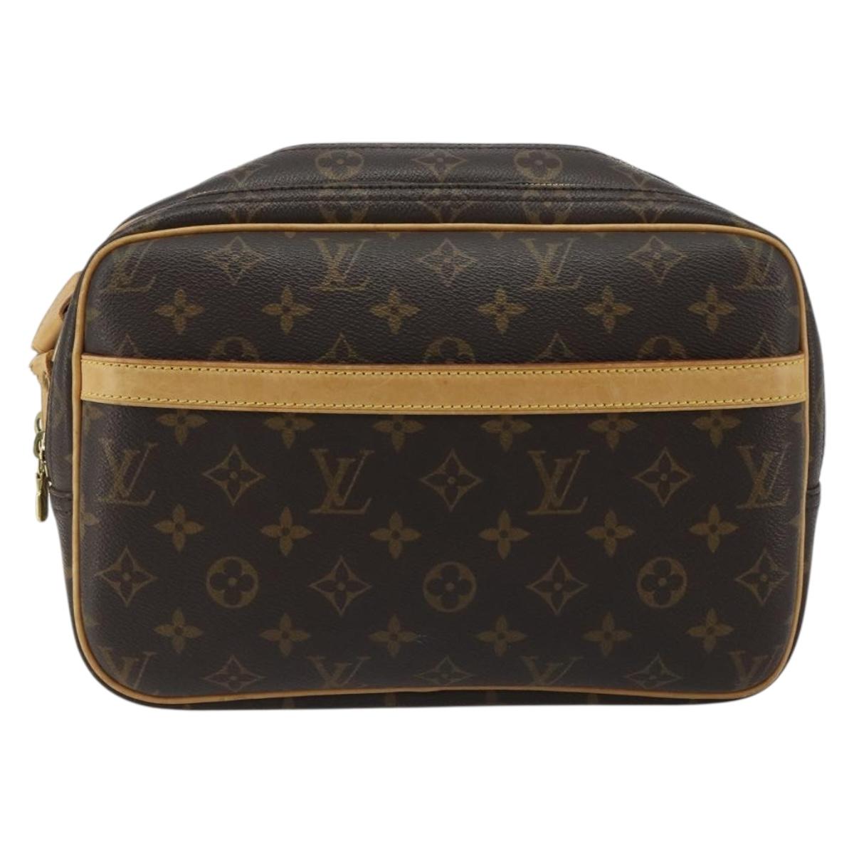 LOUIS VUITTON Monogram Reporter PM Shoulder Bag M45254 LV Auth ar14000
