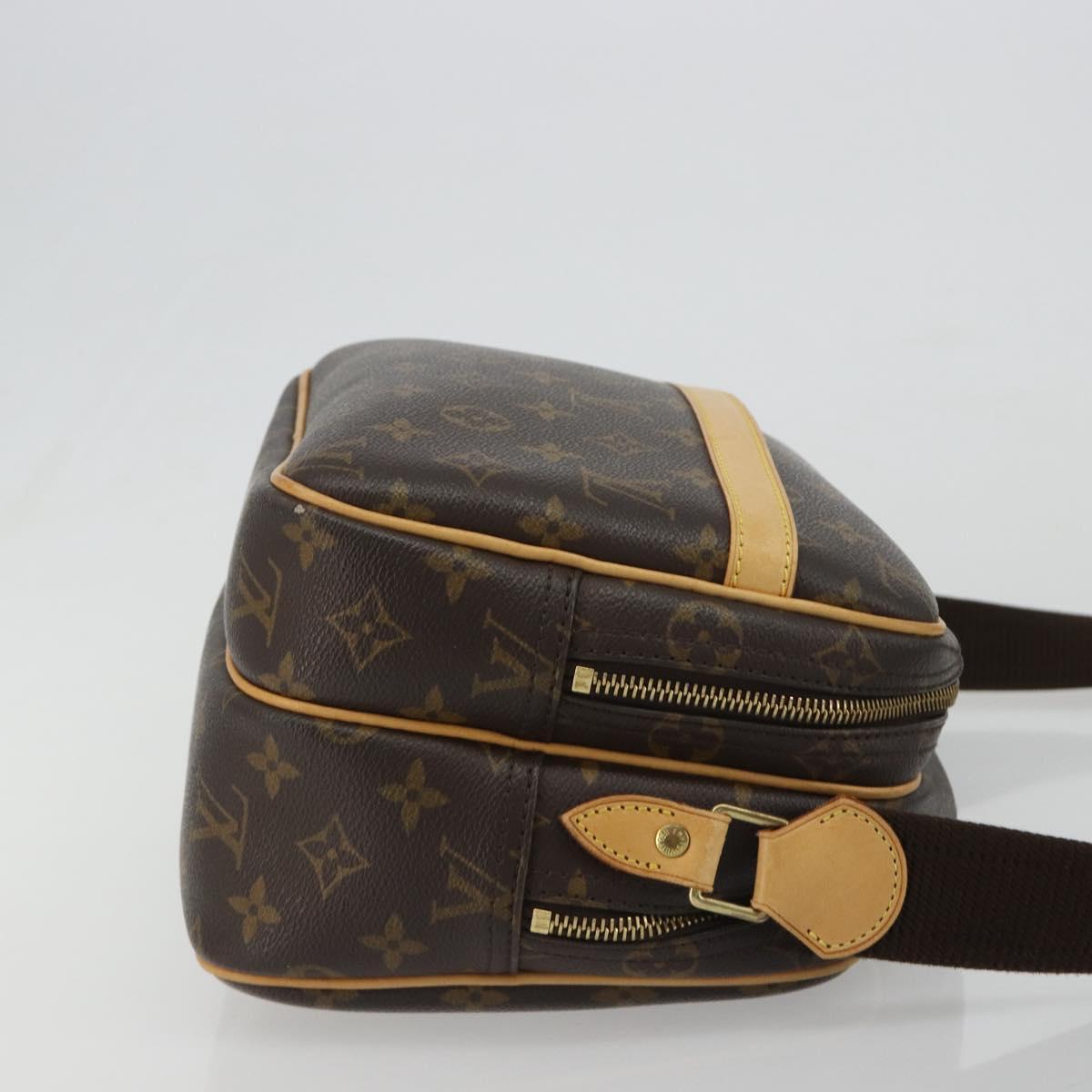 LOUIS VUITTON Monogram Reporter PM Shoulder Bag M45254 LV Auth ar14000