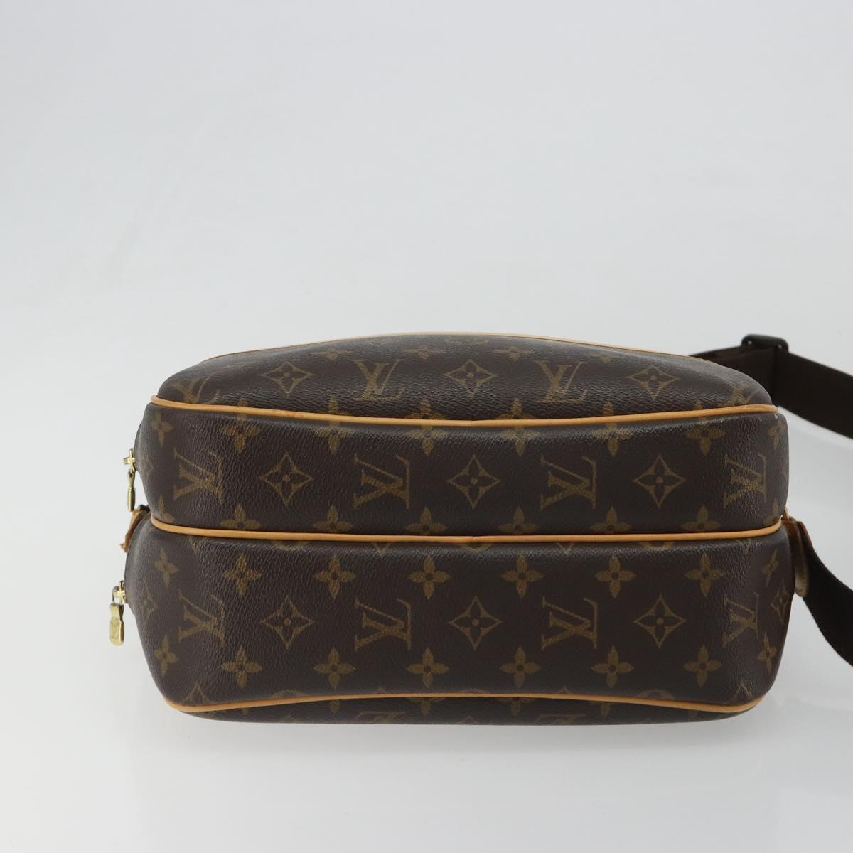 LOUIS VUITTON Monogram Reporter PM Shoulder Bag M45254 LV Auth ar14000