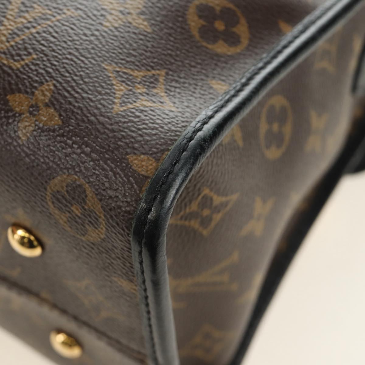 LOUIS VUITTON Monogram Popincourt MM Hand Bag M43435 LV Auth ar14001V
