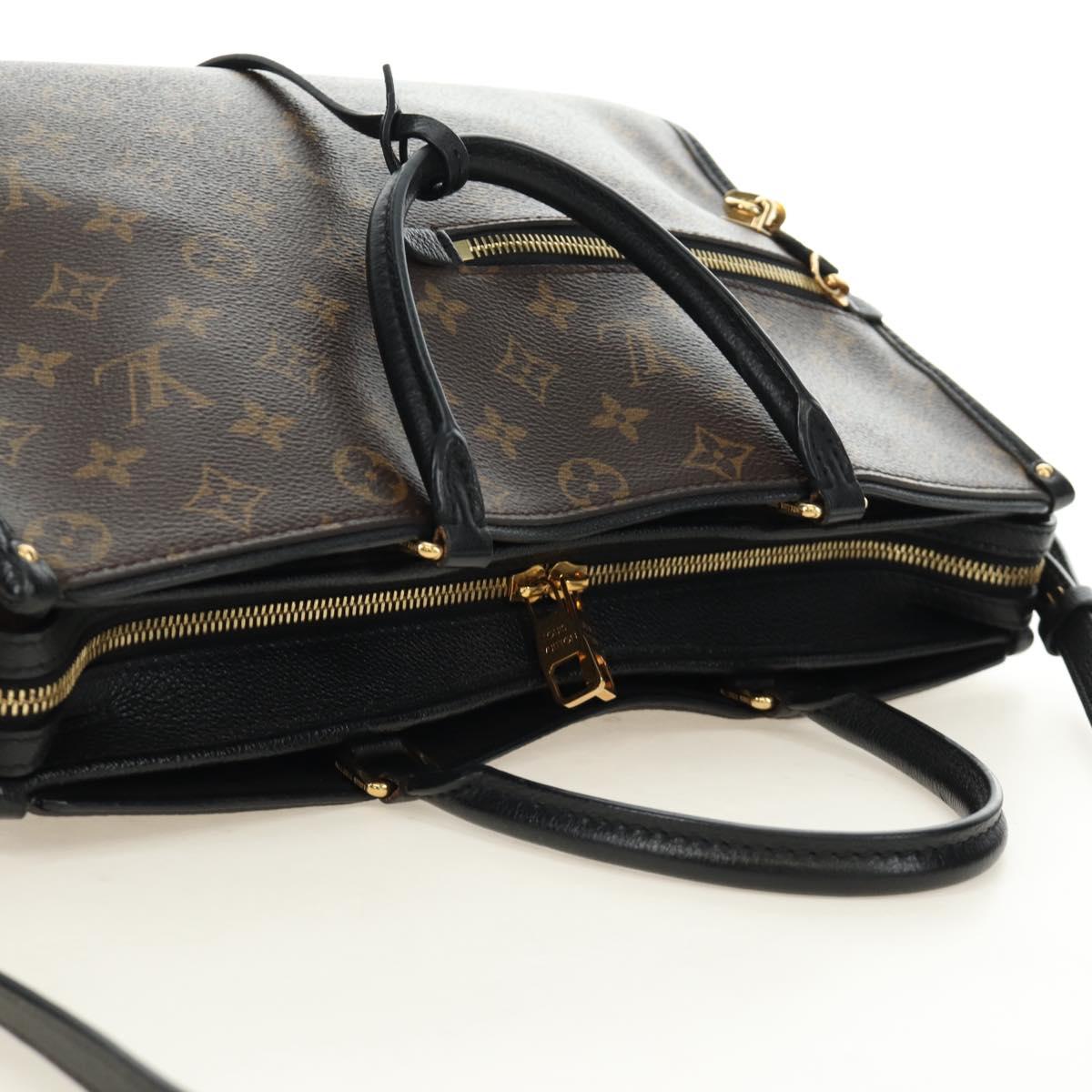 LOUIS VUITTON Monogram Popincourt MM Hand Bag M43435 LV Auth ar14001V