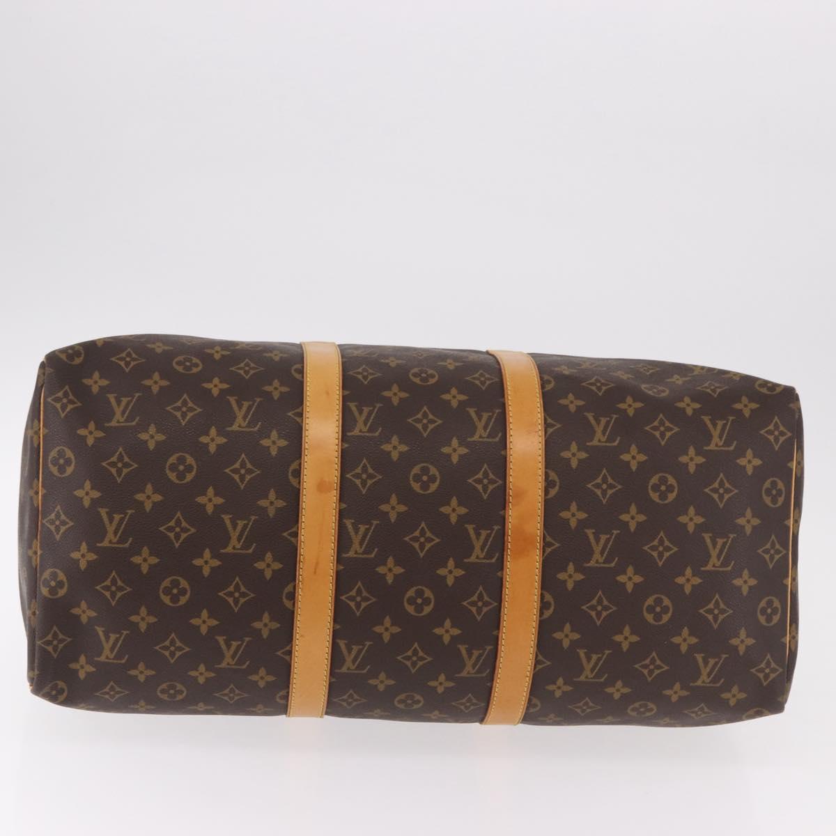 LOUIS VUITTON Monogram Keepall 50 Boston Bag M41426 LV Auth ar14004
