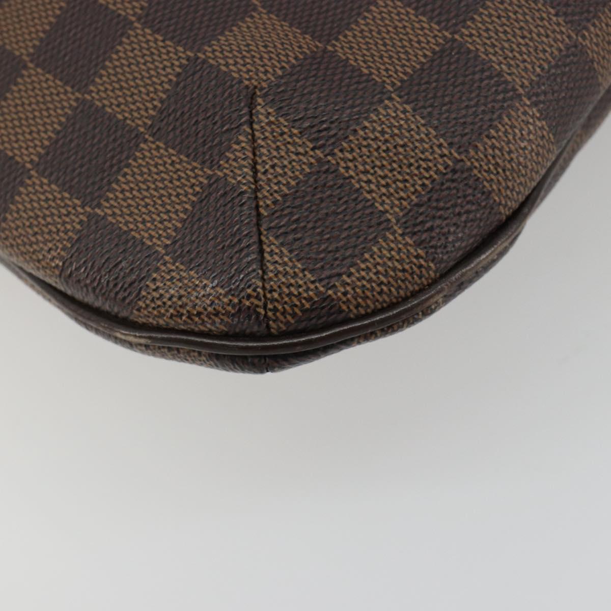 LOUIS VUITTON Damier Ebene Bloomsbury PM Shoulder Bag N42251 LV Auth ar14007