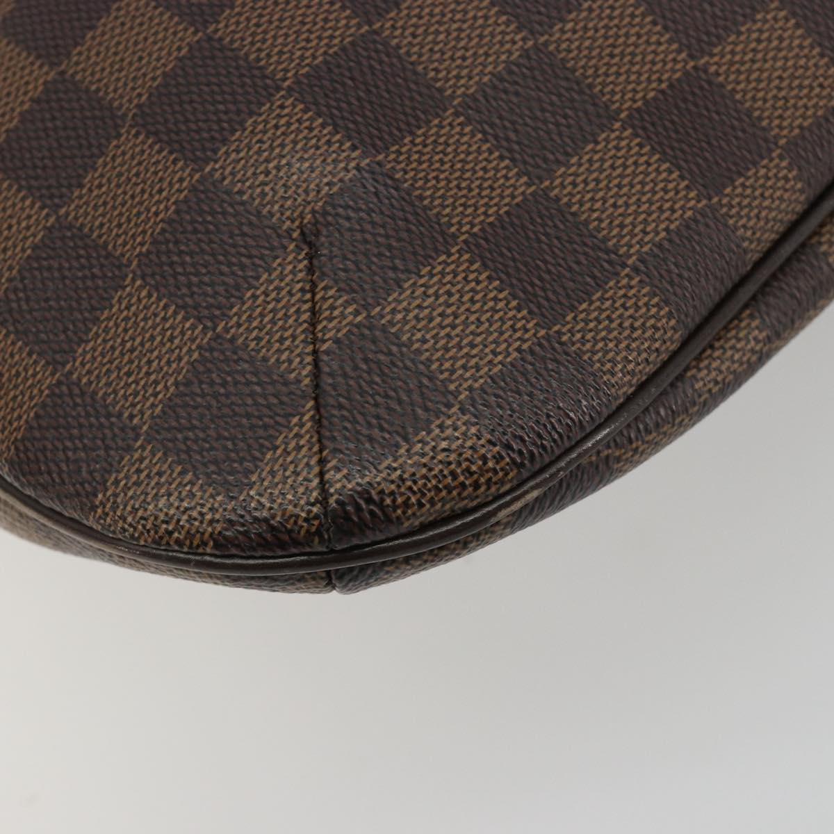 LOUIS VUITTON Damier Ebene Bloomsbury PM Shoulder Bag N42251 LV Auth ar14007