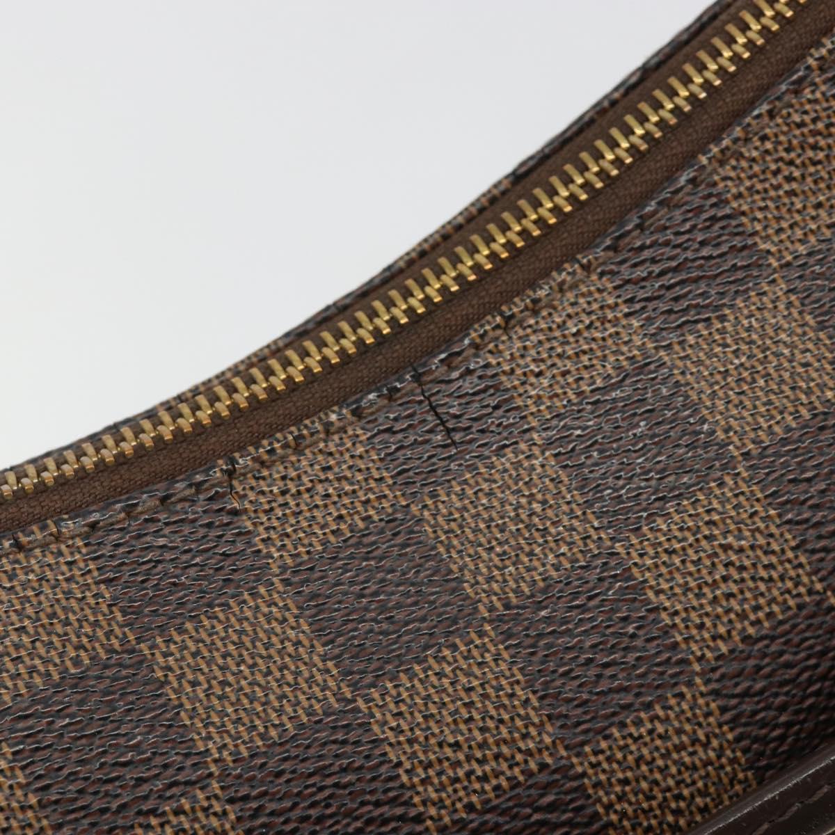 LOUIS VUITTON Damier Ebene Bloomsbury PM Shoulder Bag N42251 LV Auth ar14007