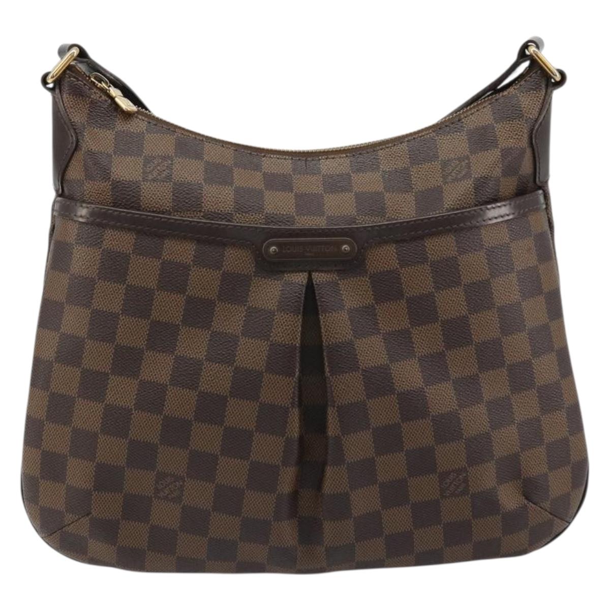 LOUIS VUITTON Damier Ebene Bloomsbury PM Shoulder Bag N42251 LV Auth ar14007