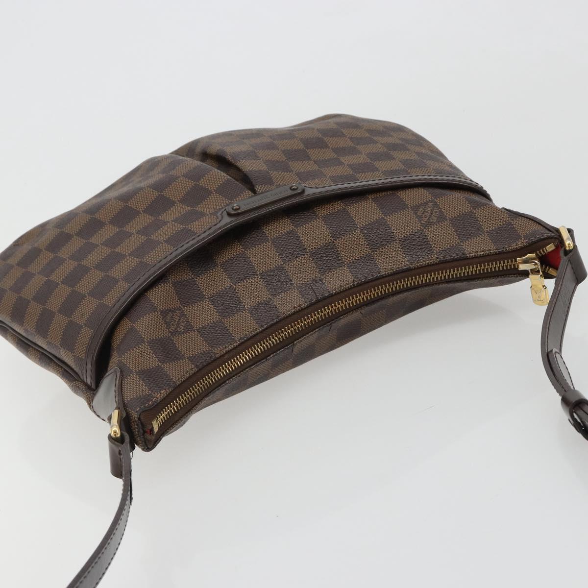 LOUIS VUITTON Damier Ebene Bloomsbury PM Shoulder Bag N42251 LV Auth ar14007