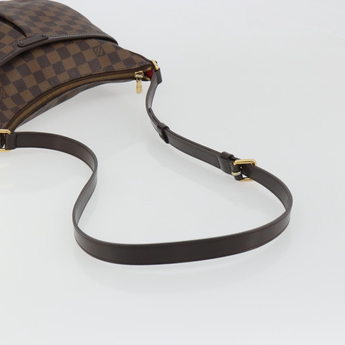 LOUIS VUITTON Damier Ebene Bloomsbury PM Shoulder Bag N42251 LV Auth ar14007