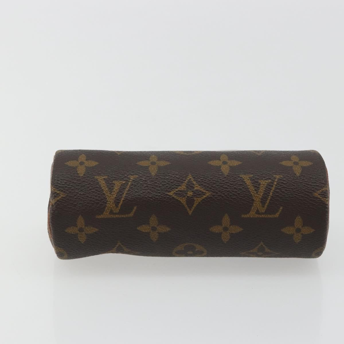 LOUIS VUITTON Monogram Papillon Pouch LV Auth ar14013