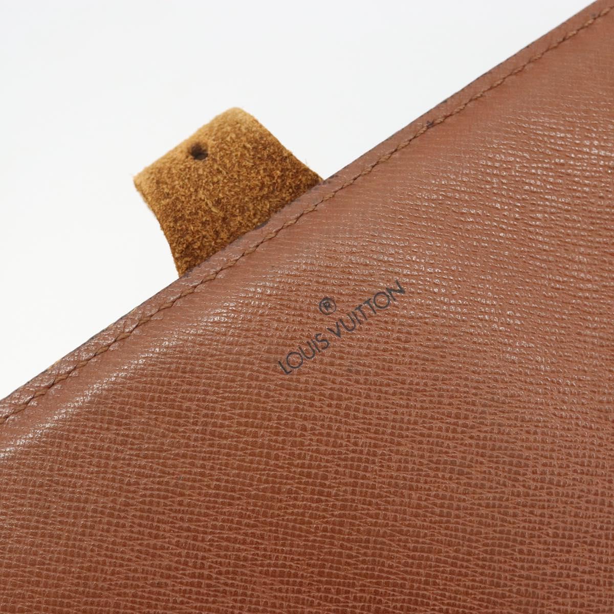 LOUIS VUITTON Monogram Cartouchiere MM Shoulder Bag M51253 LV Auth ar14014