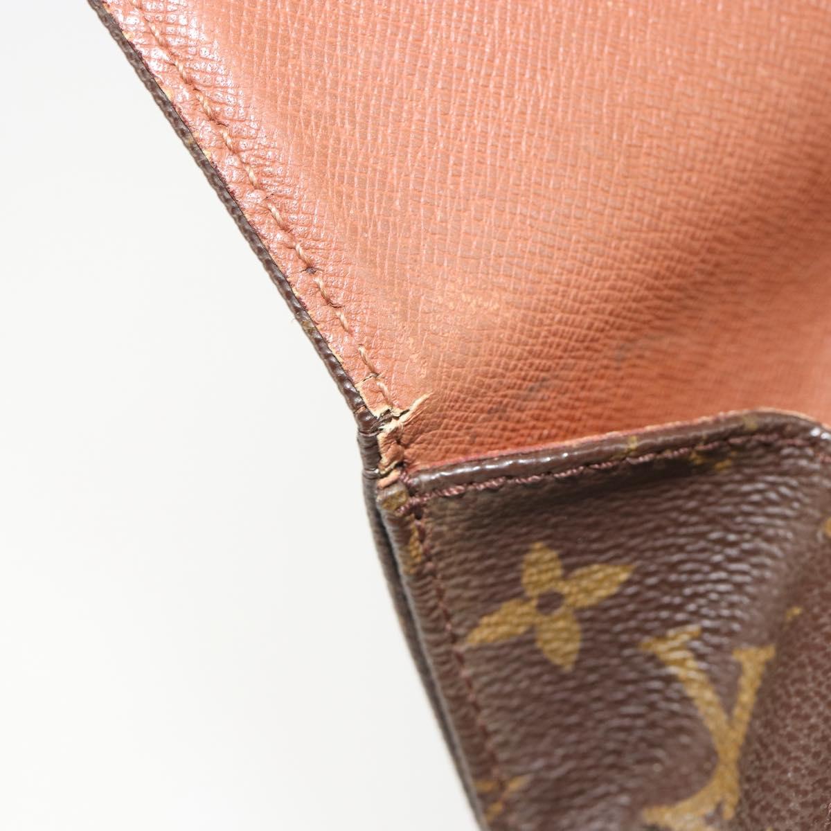 LOUIS VUITTON Monogram Cartouchiere MM Shoulder Bag M51253 LV Auth ar14014