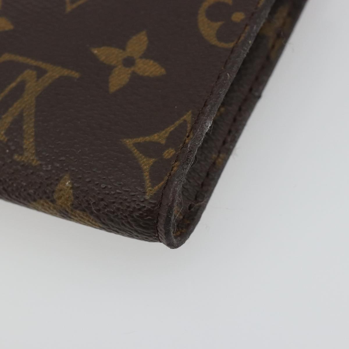 LOUIS VUITTON Monogram Bucket PM Accessory Pouch LV Auth ar14023