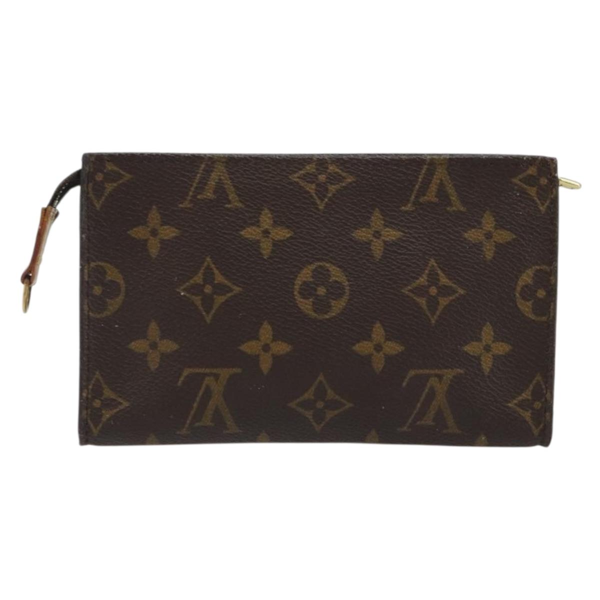 LOUIS VUITTON Monogram Bucket PM Accessory Pouch LV Auth ar14023