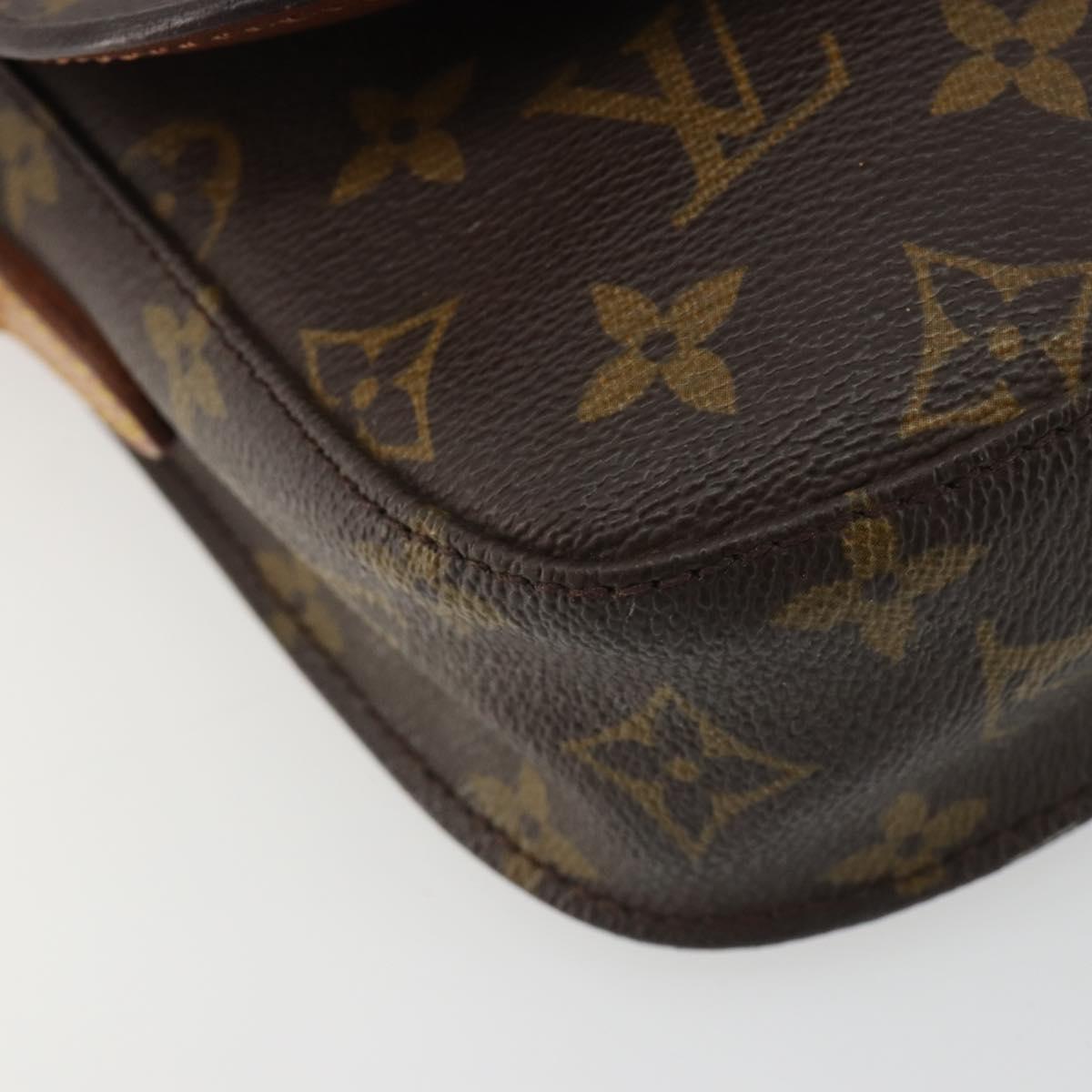 LOUIS VUITTON Monogram Saint Cloud PM Shoulder Bag M51244 LV Auth ar14024