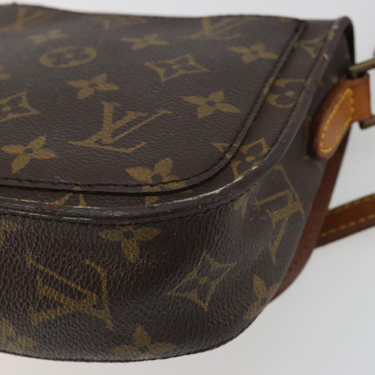 LOUIS VUITTON Monogram Saint Cloud PM Shoulder Bag M51244 LV Auth ar14024