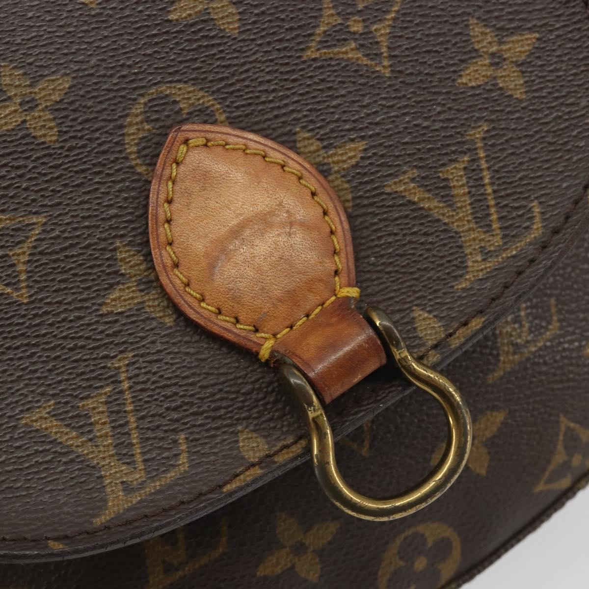 LOUIS VUITTON Monogram Saint Cloud PM Shoulder Bag M51244 LV Auth ar14024