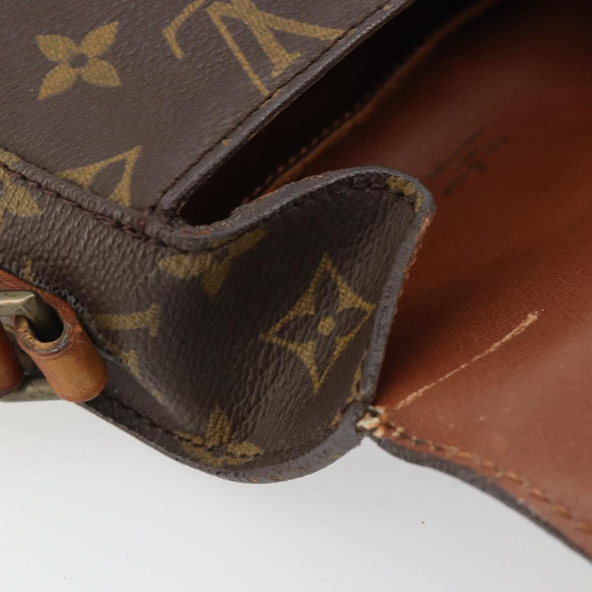 LOUIS VUITTON Monogram Saint Cloud PM Shoulder Bag M51244 LV Auth ar14024