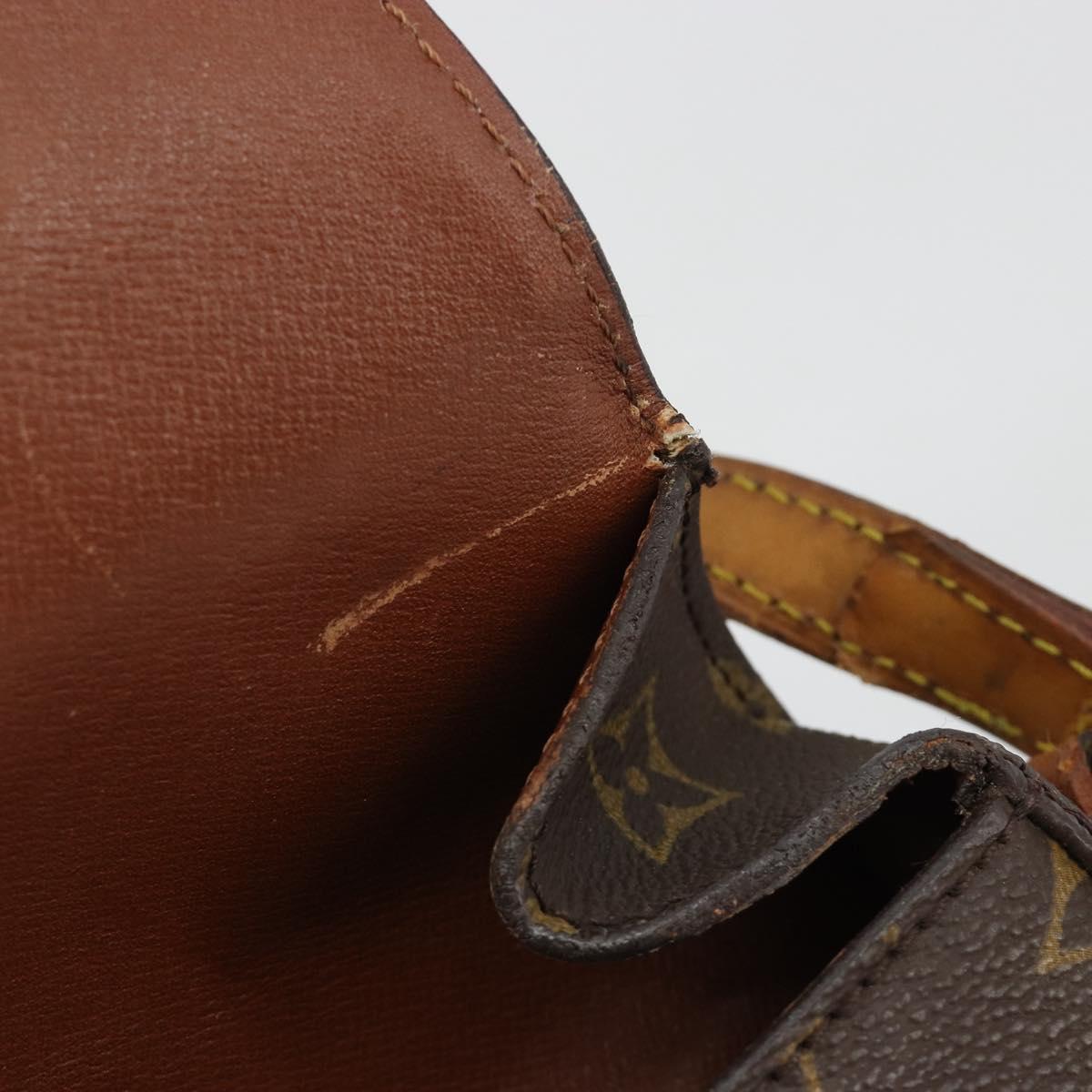 LOUIS VUITTON Monogram Saint Cloud PM Shoulder Bag M51244 LV Auth ar14024