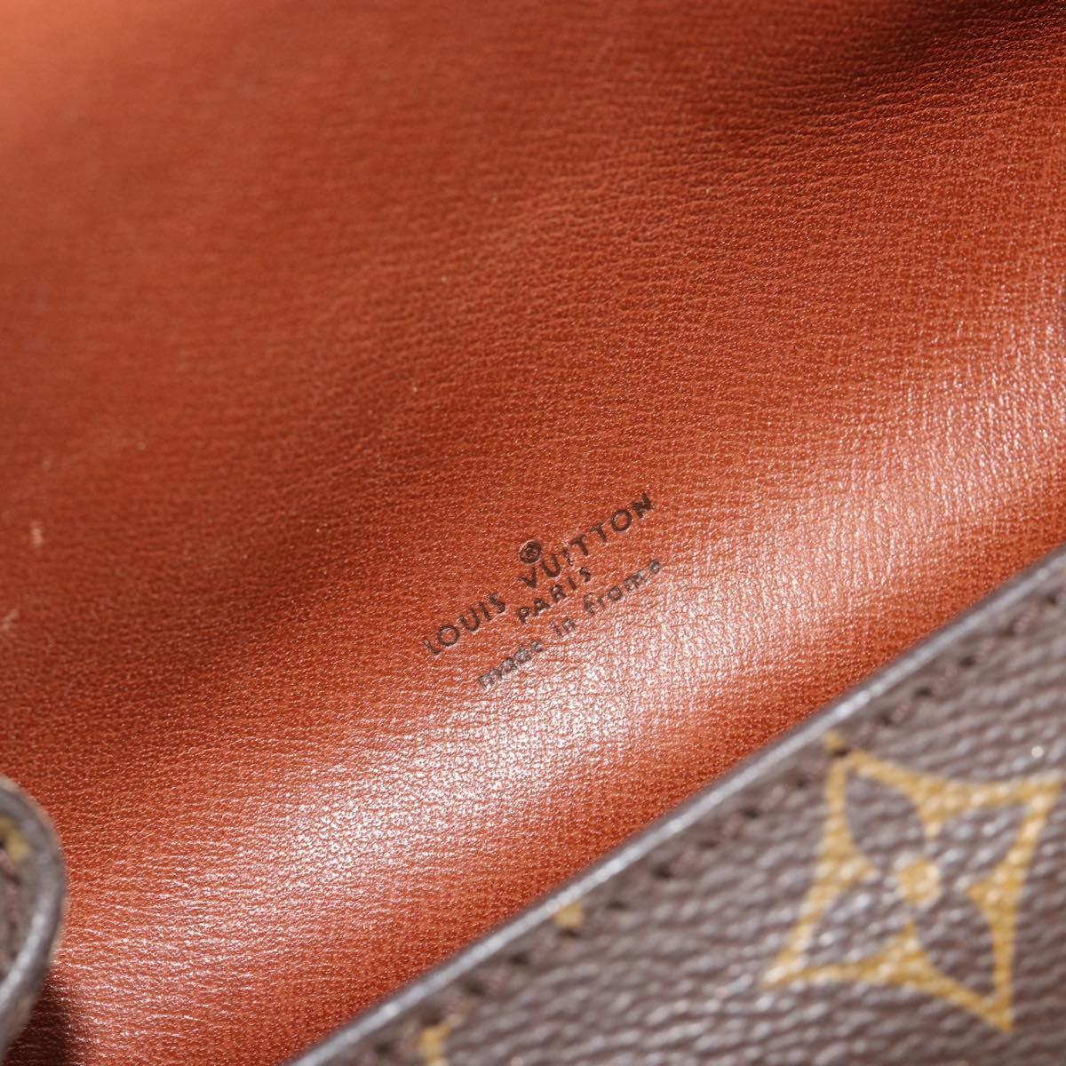 LOUIS VUITTON Monogram Saint Cloud PM Shoulder Bag M51244 LV Auth ar14024