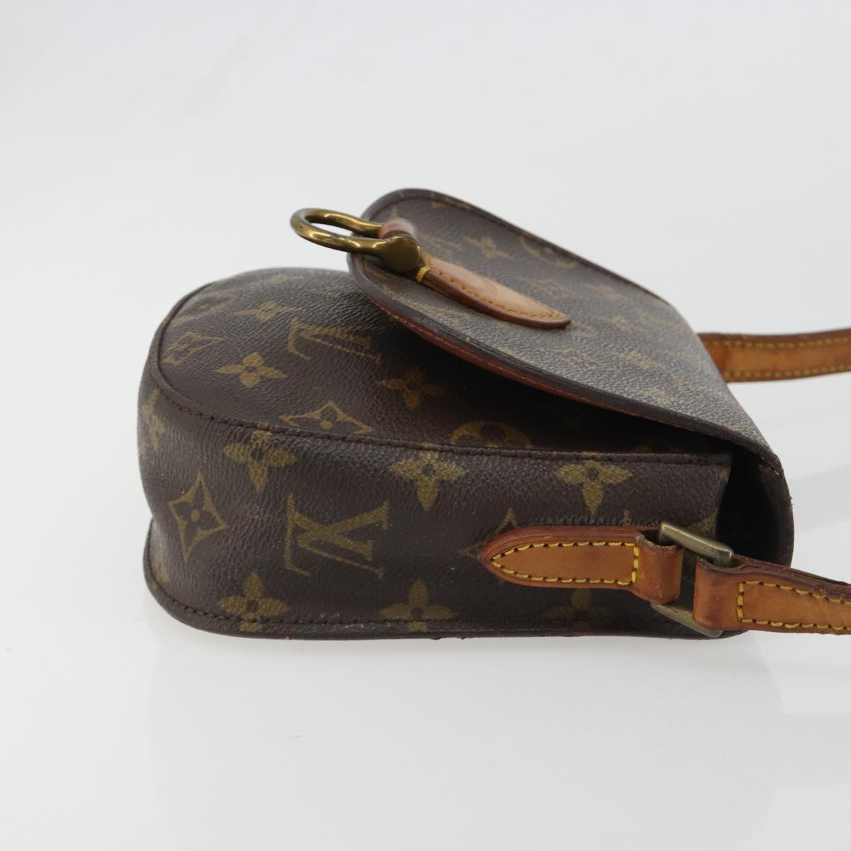 LOUIS VUITTON Monogram Saint Cloud PM Shoulder Bag M51244 LV Auth ar14024