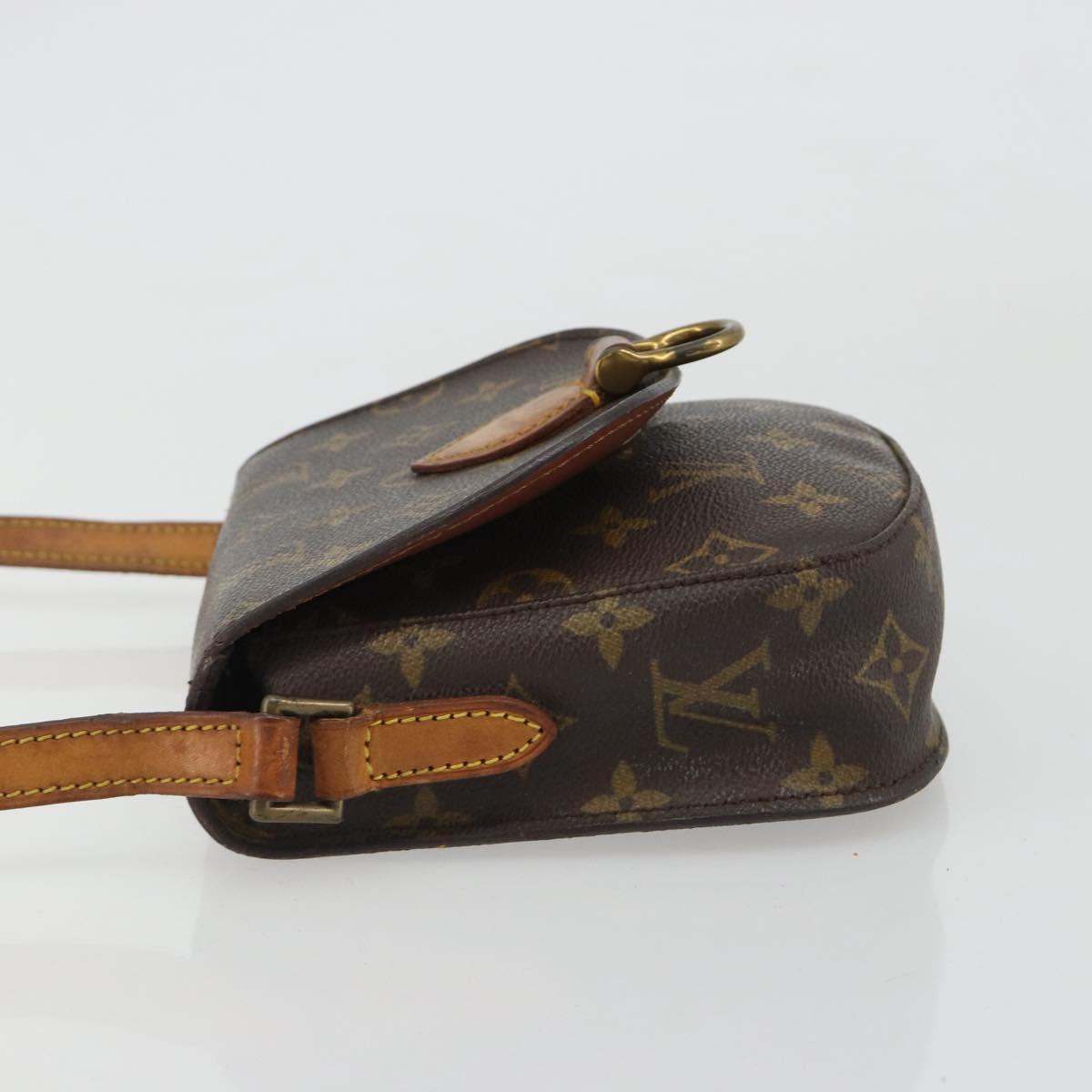 LOUIS VUITTON Monogram Saint Cloud PM Shoulder Bag M51244 LV Auth ar14024