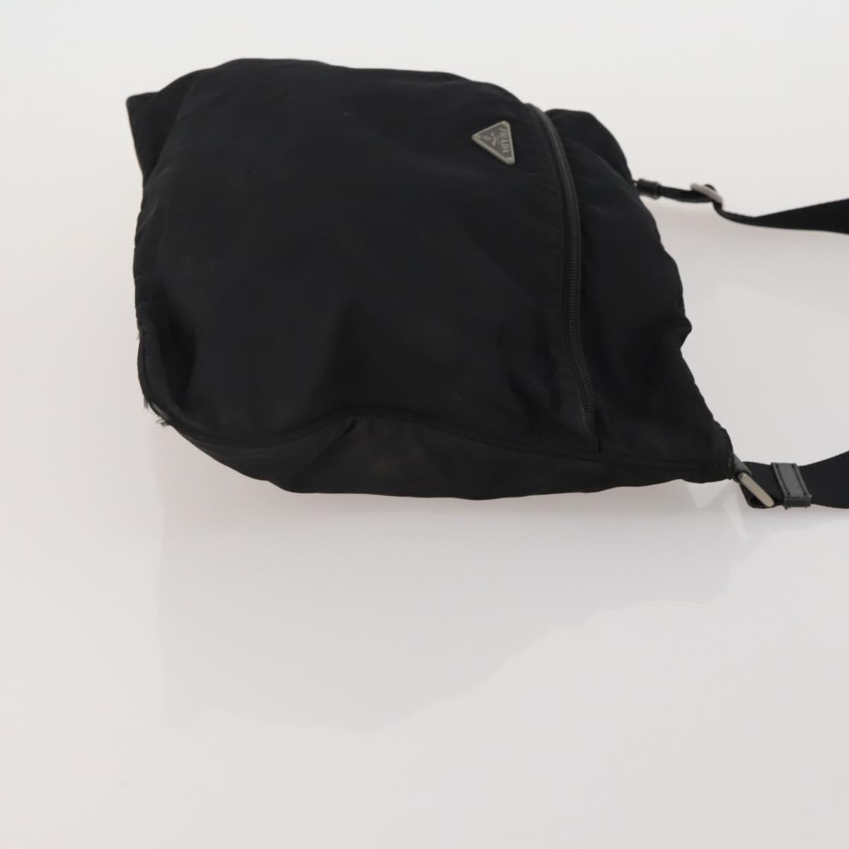 Salvatore Ferragamo PRADA Gucci Bag Nylon Leather Boa 3 Set Black Auth ar14034