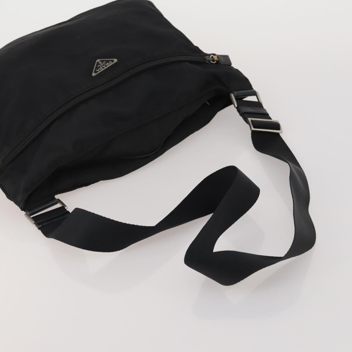 Salvatore Ferragamo PRADA Gucci Bag Nylon Leather Boa 3 Set Black Auth ar14034