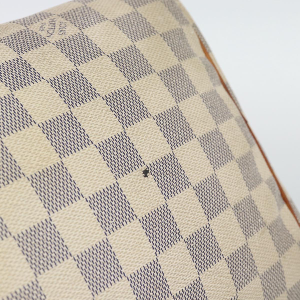 LOUIS VUITTON Damier Azur Speedy 30 Hand Bag N41533 LV Auth ar14035