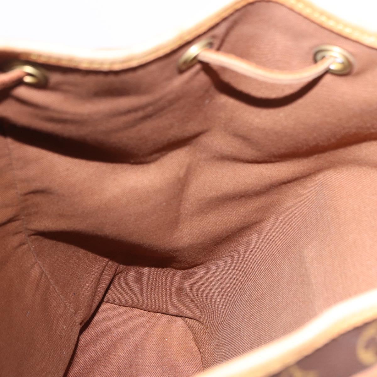 LOUIS VUITTON Monogram Montsouris GM Backpack M51135 LV Auth ar14036A