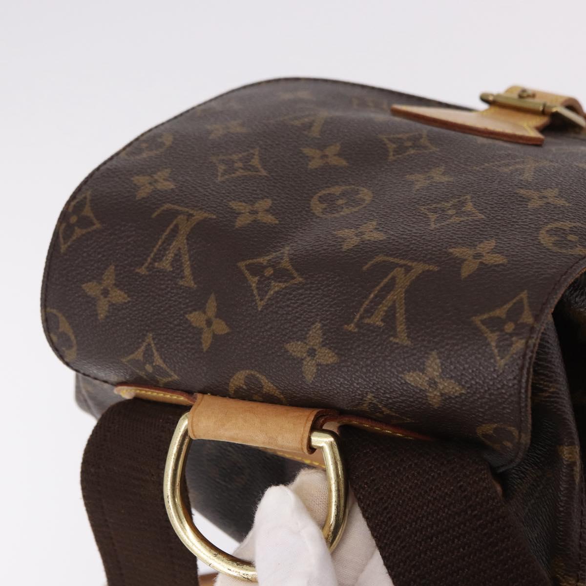 LOUIS VUITTON Monogram Montsouris GM Backpack M51135 LV Auth ar14036A