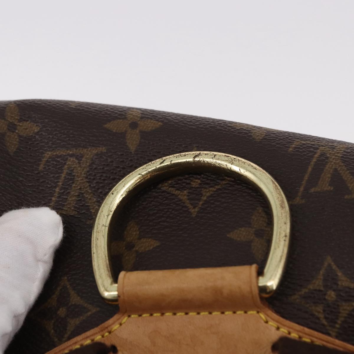 LOUIS VUITTON Monogram Montsouris GM Backpack M51135 LV Auth ar14036A