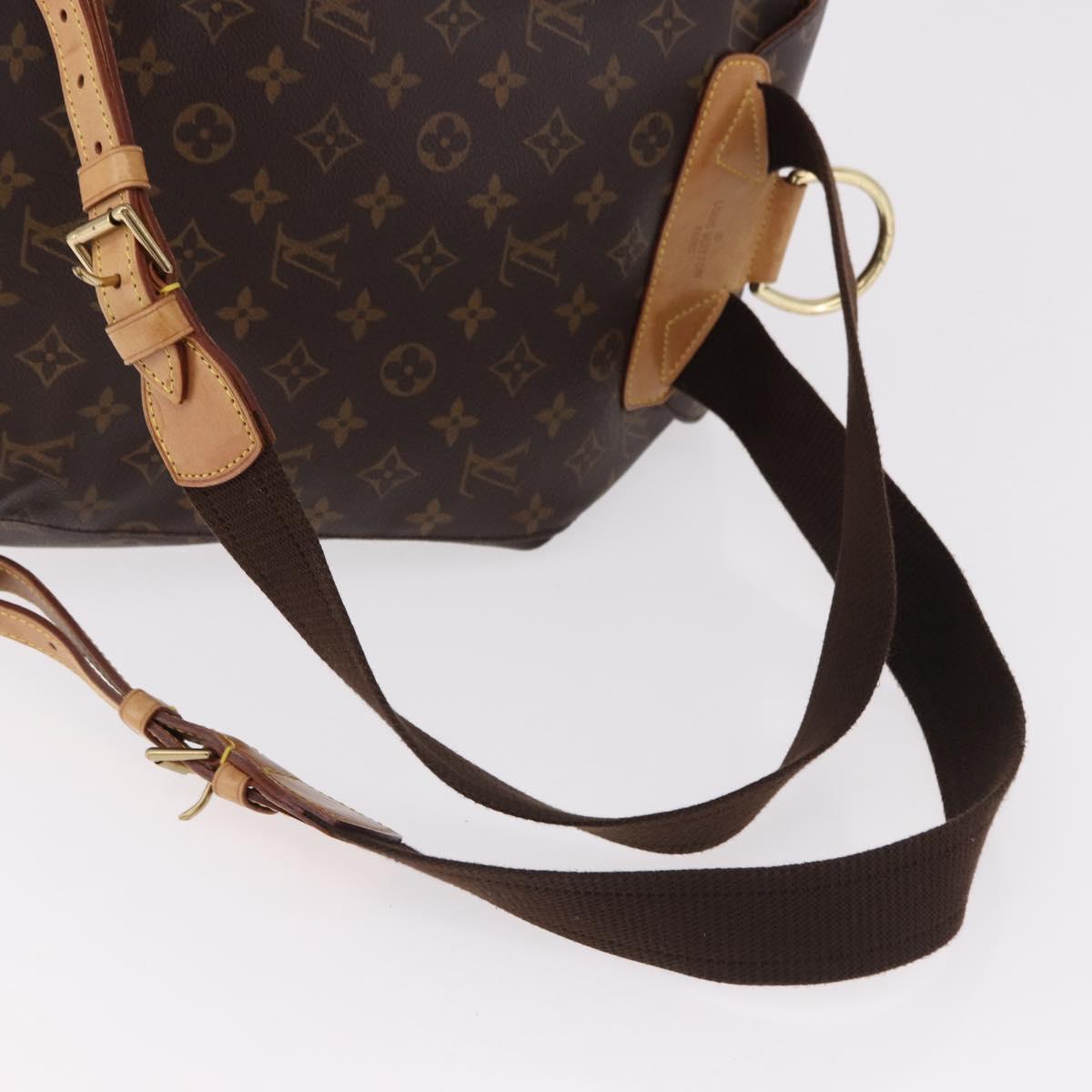 LOUIS VUITTON Monogram Montsouris GM Backpack M51135 LV Auth ar14036A