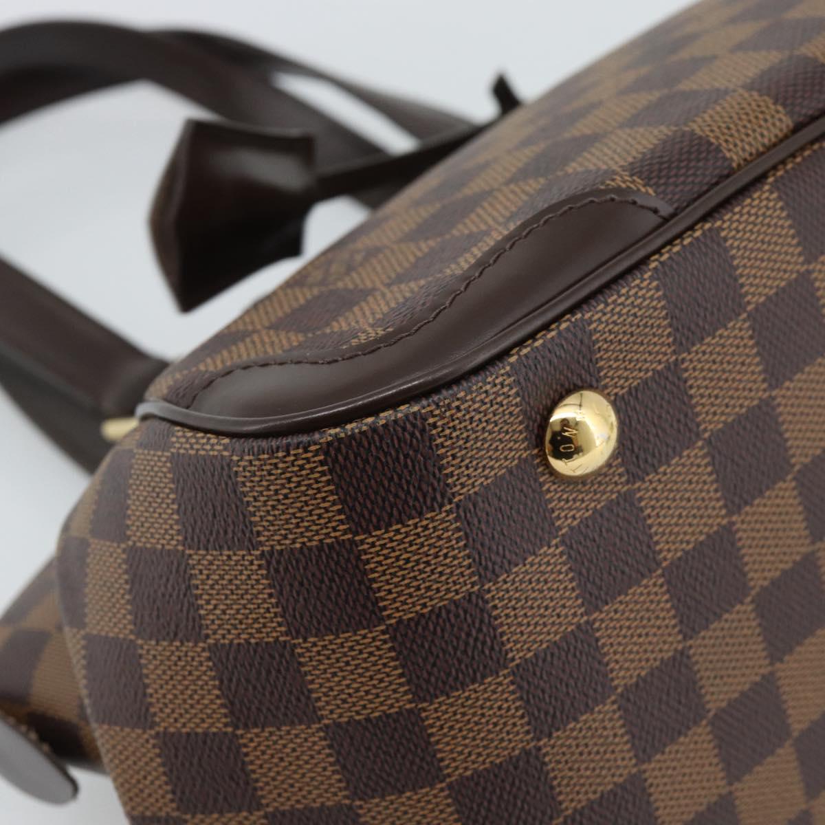 LOUIS VUITTON Damier Ebene Verona PM Hand Bag N41117 LV Auth ar14037V