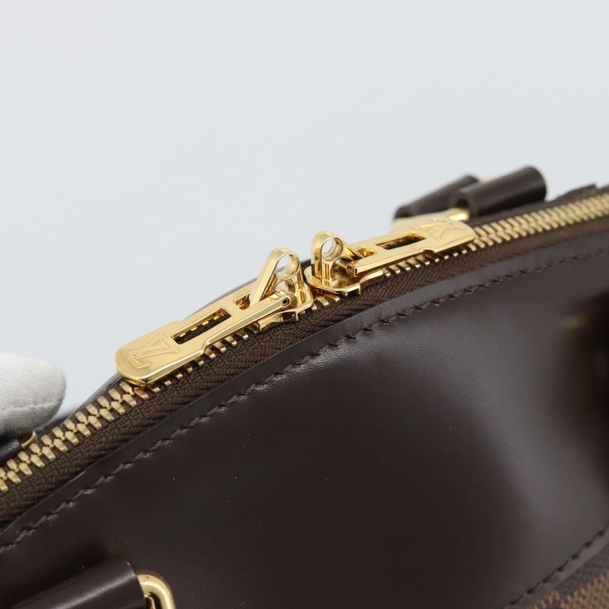 LOUIS VUITTON Damier Ebene Verona PM Hand Bag N41117 LV Auth ar14037V