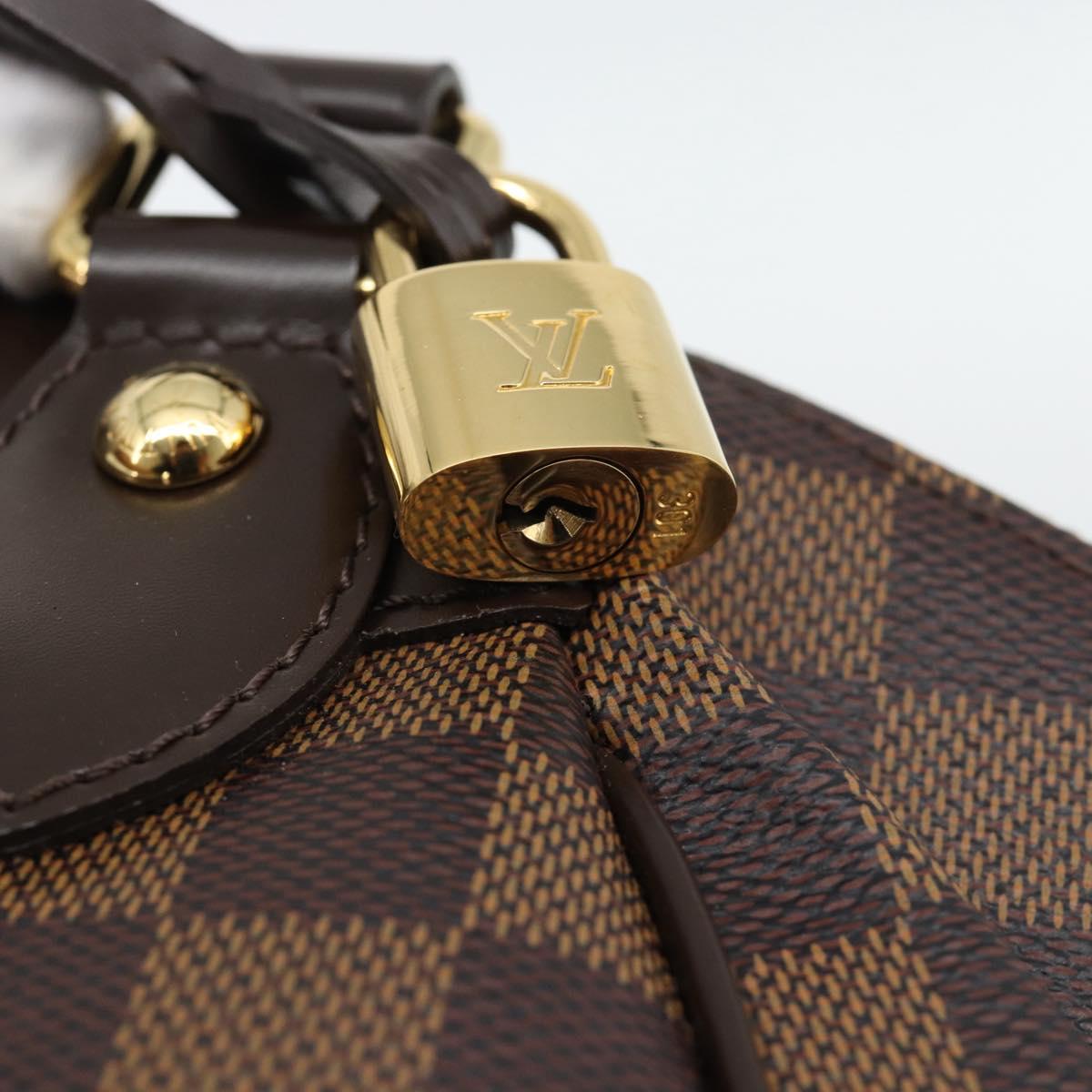 LOUIS VUITTON Damier Ebene Verona PM Hand Bag N41117 LV Auth ar14037V