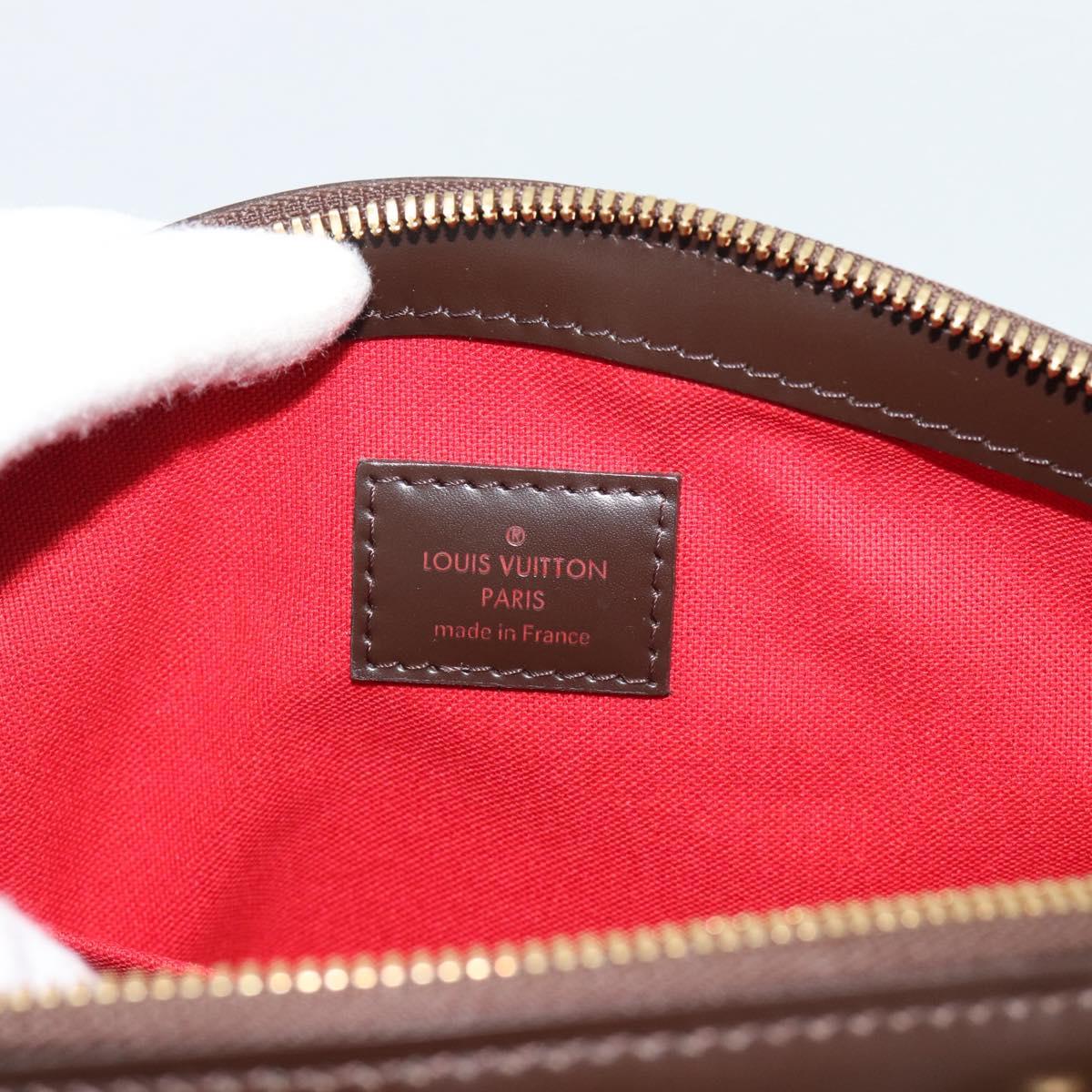 LOUIS VUITTON Damier Ebene Verona PM Hand Bag N41117 LV Auth ar14037V