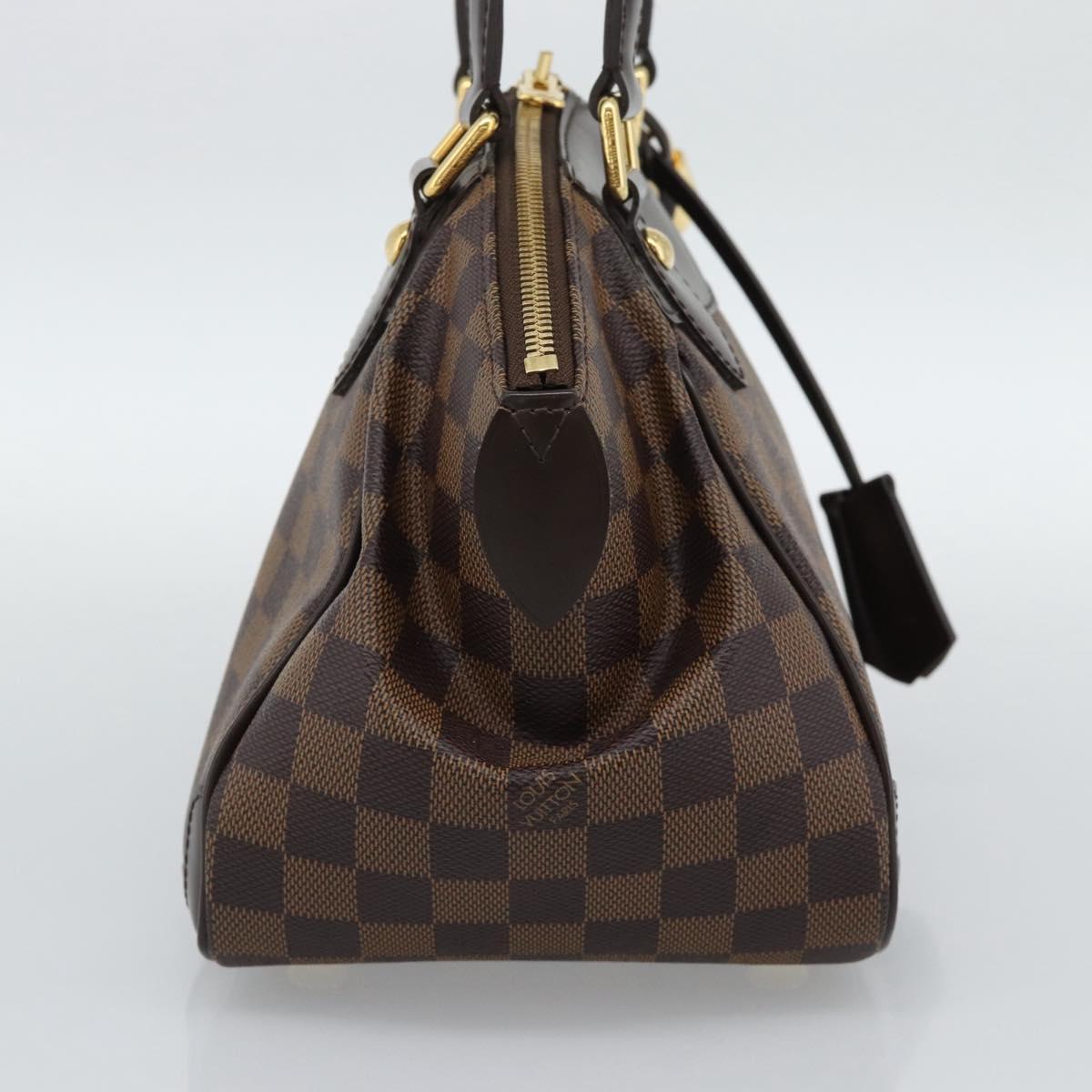 LOUIS VUITTON Damier Ebene Verona PM Hand Bag N41117 LV Auth ar14037V