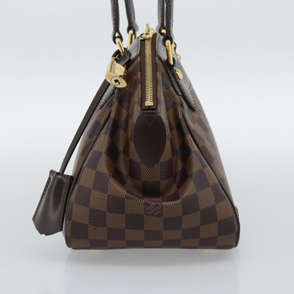 LOUIS VUITTON Damier Ebene Verona PM Hand Bag N41117 LV Auth ar14037V