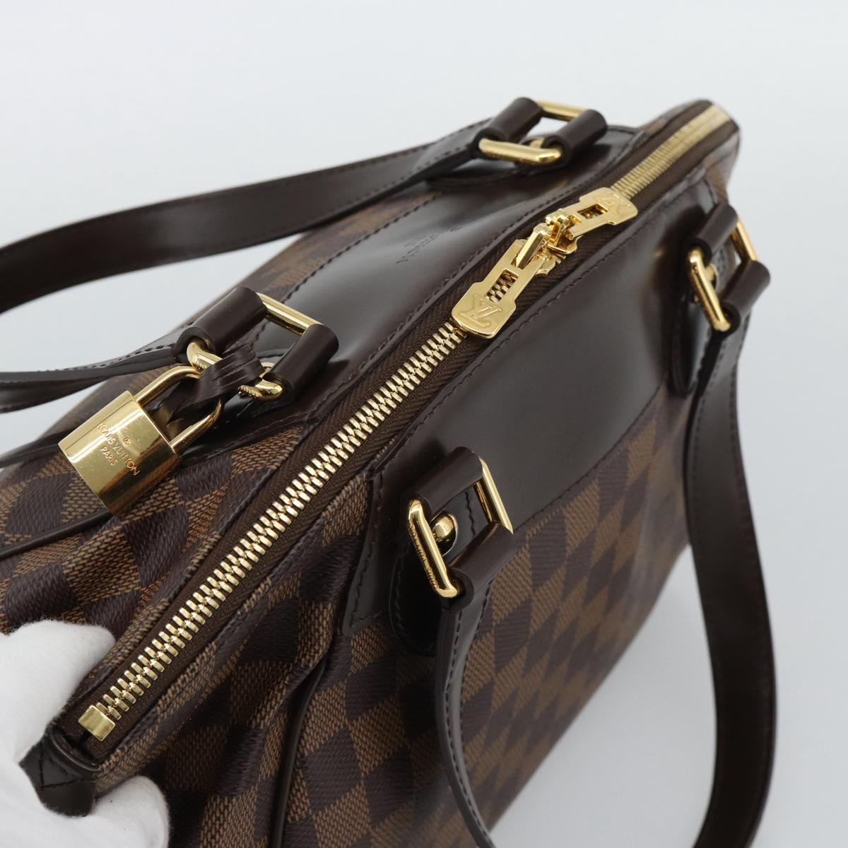 LOUIS VUITTON Damier Ebene Verona PM Hand Bag N41117 LV Auth ar14037V
