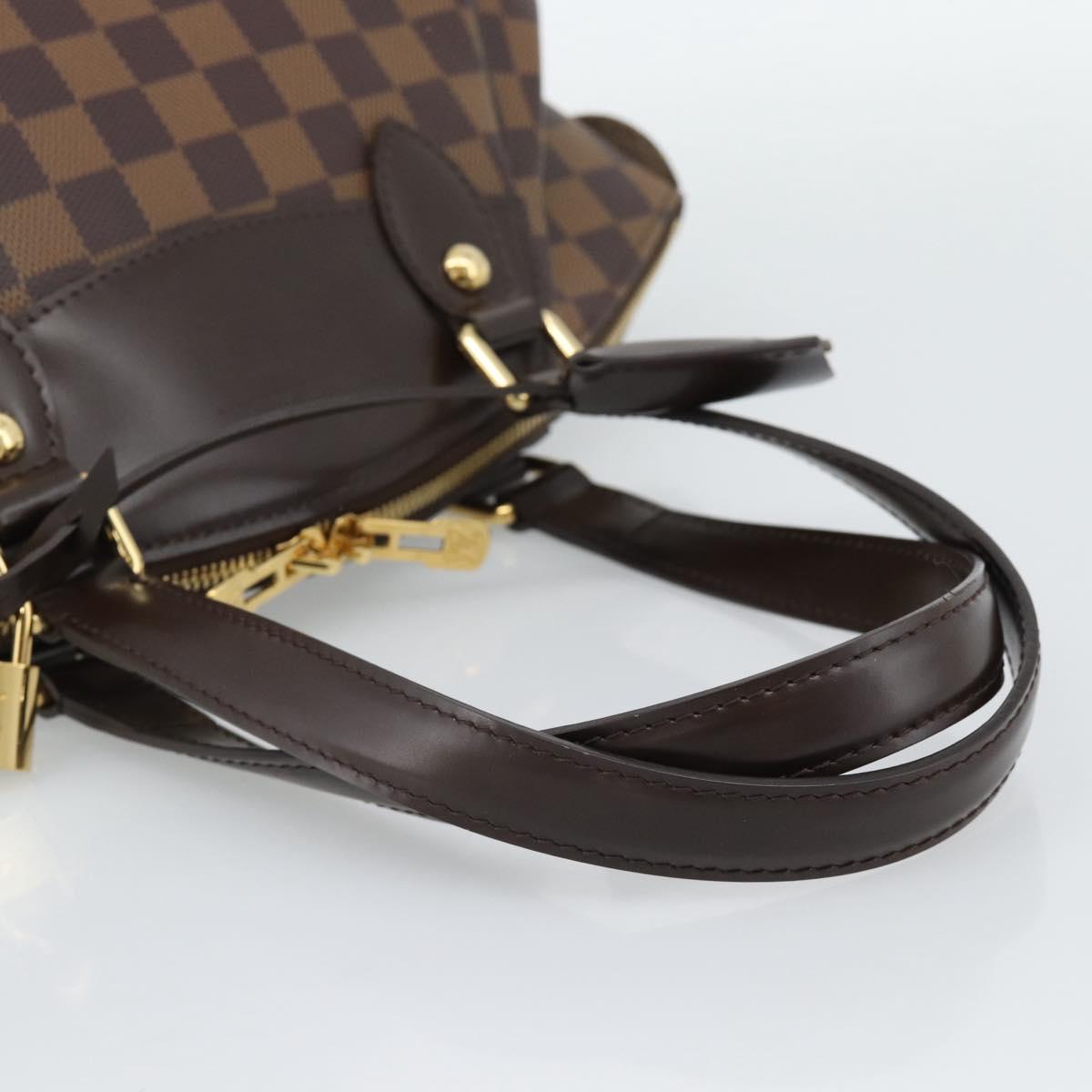 LOUIS VUITTON Damier Ebene Verona PM Hand Bag N41117 LV Auth ar14037V