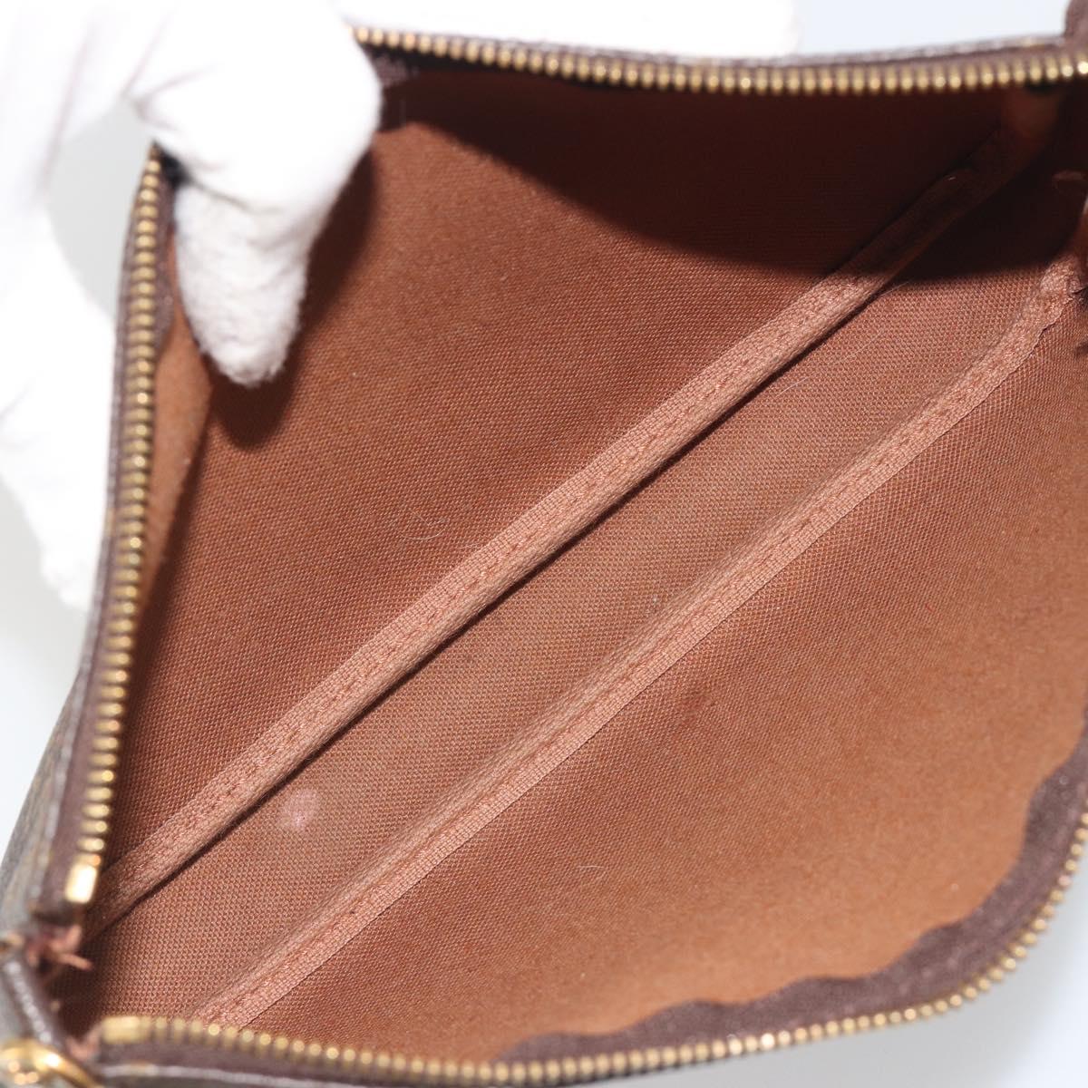 LOUIS VUITTON Monogram Pochette Accessoires Pouch M51980 LV Auth ar14041