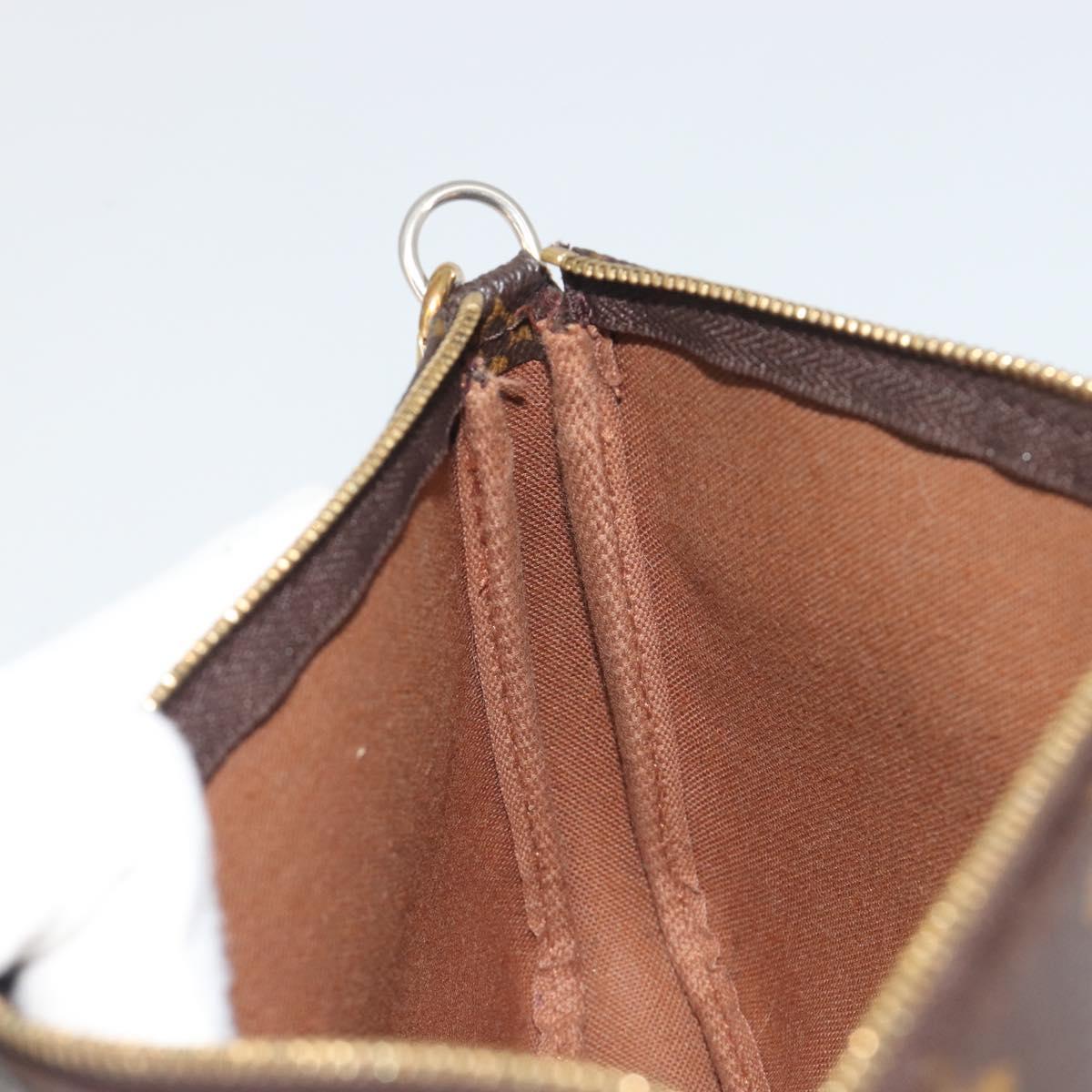 LOUIS VUITTON Monogram Pochette Accessoires Pouch M51980 LV Auth ar14041