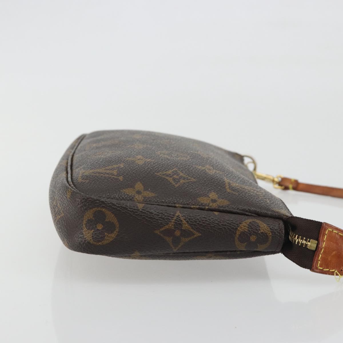 LOUIS VUITTON Monogram Pochette Accessoires Pouch M51980 LV Auth ar14041