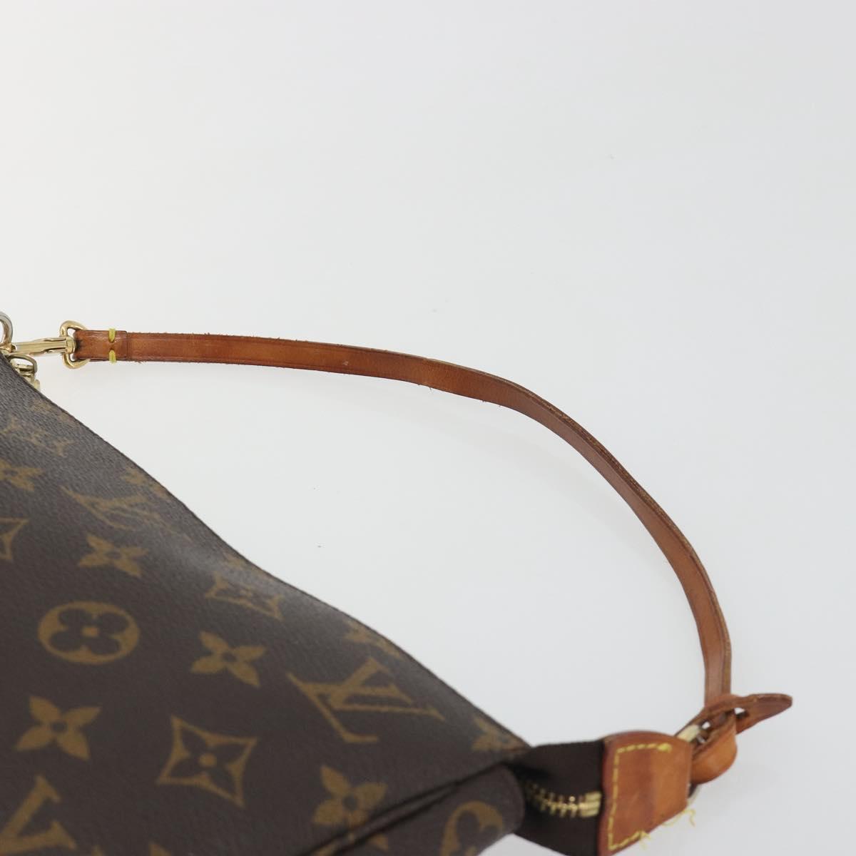 LOUIS VUITTON Monogram Pochette Accessoires Pouch M51980 LV Auth ar14041