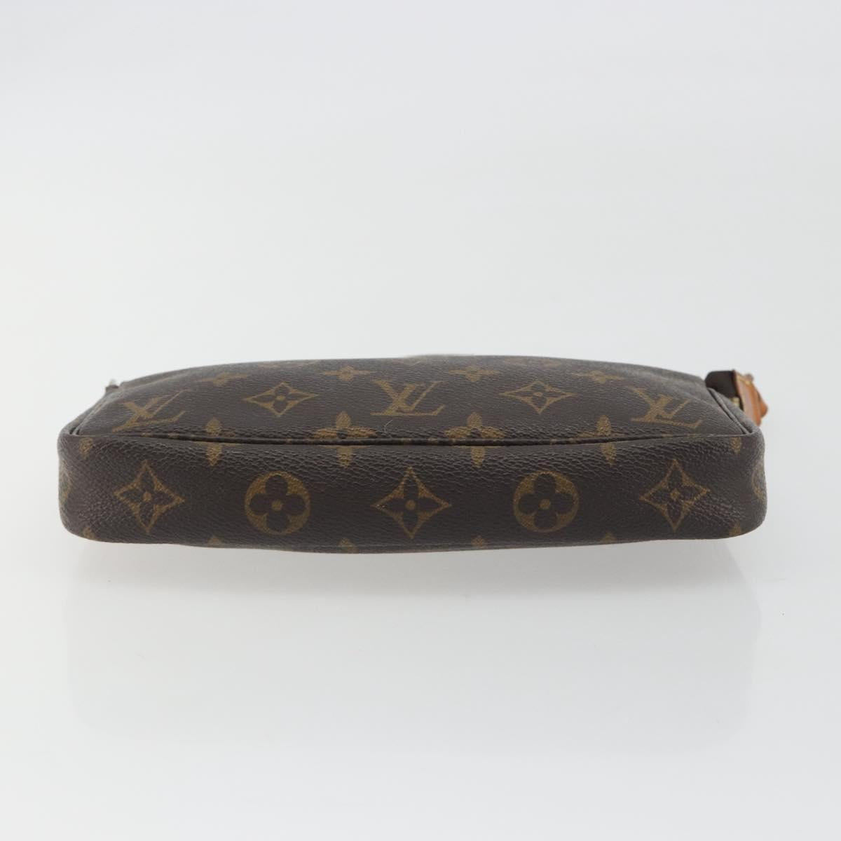 LOUIS VUITTON Monogram Pochette Accessoires Pouch M51980 LV Auth ar14041
