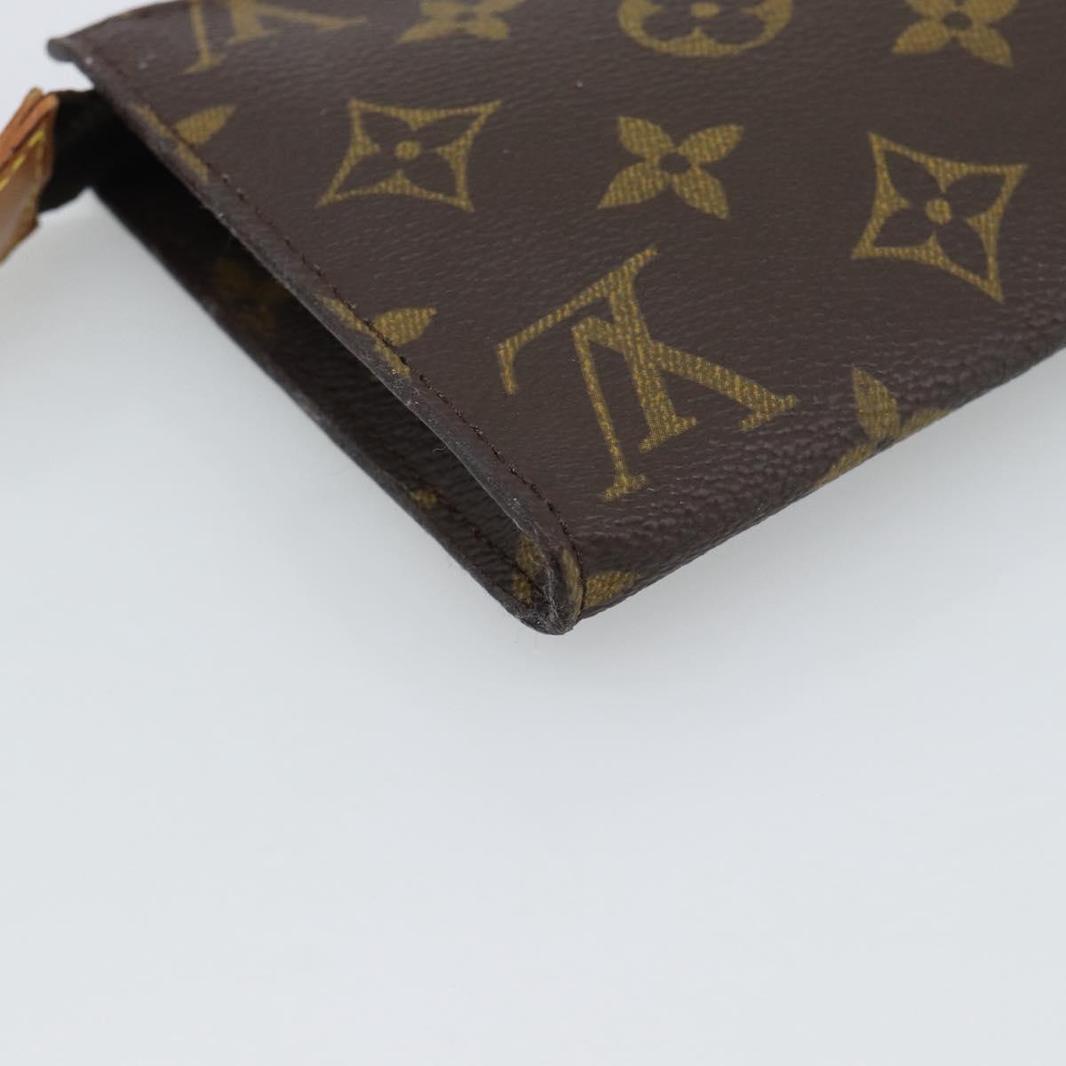 LOUIS VUITTON Monogram Bucket GM Pouch Accessory Pouch LV Auth ar14043
