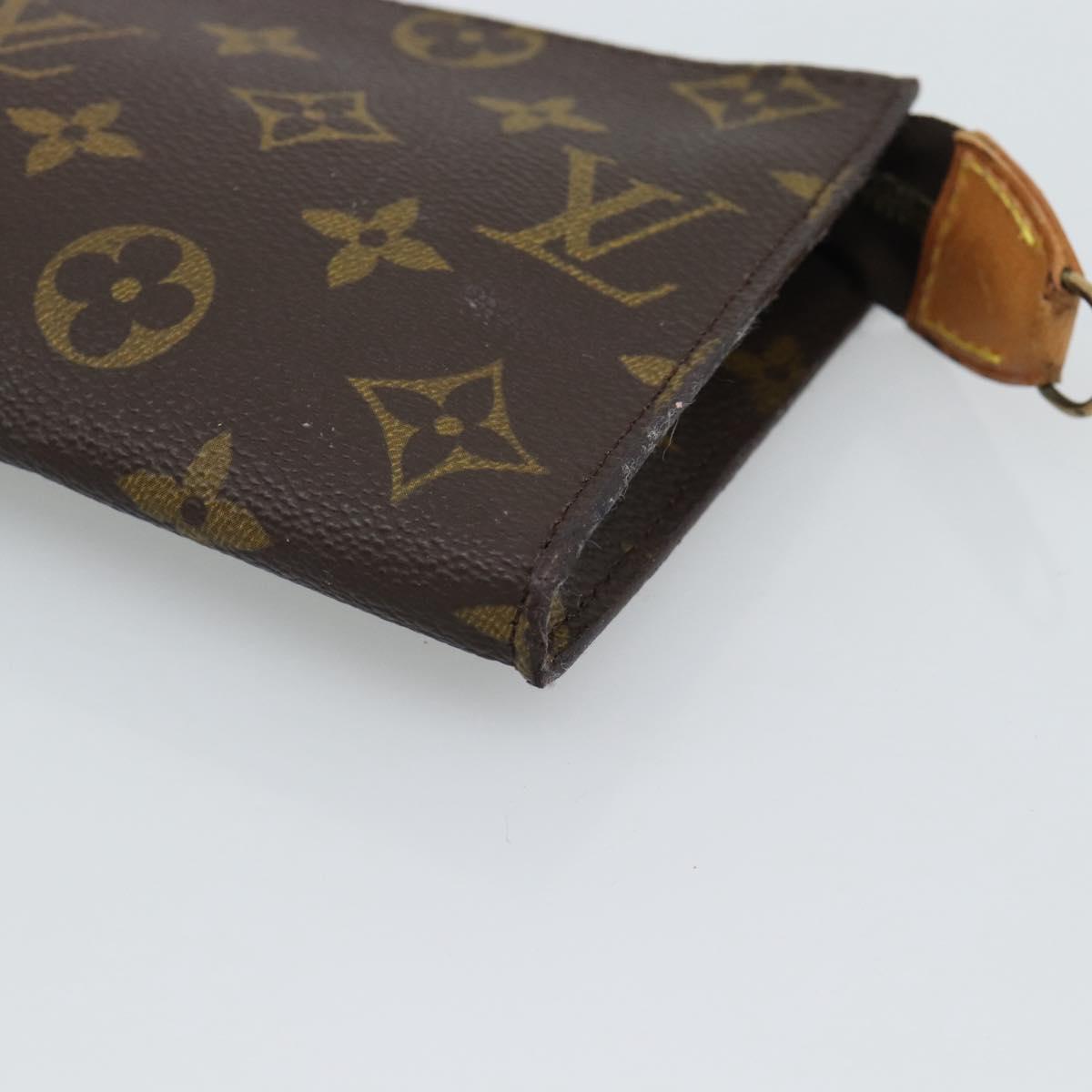 LOUIS VUITTON Monogram Bucket GM Pouch Accessory Pouch LV Auth ar14043